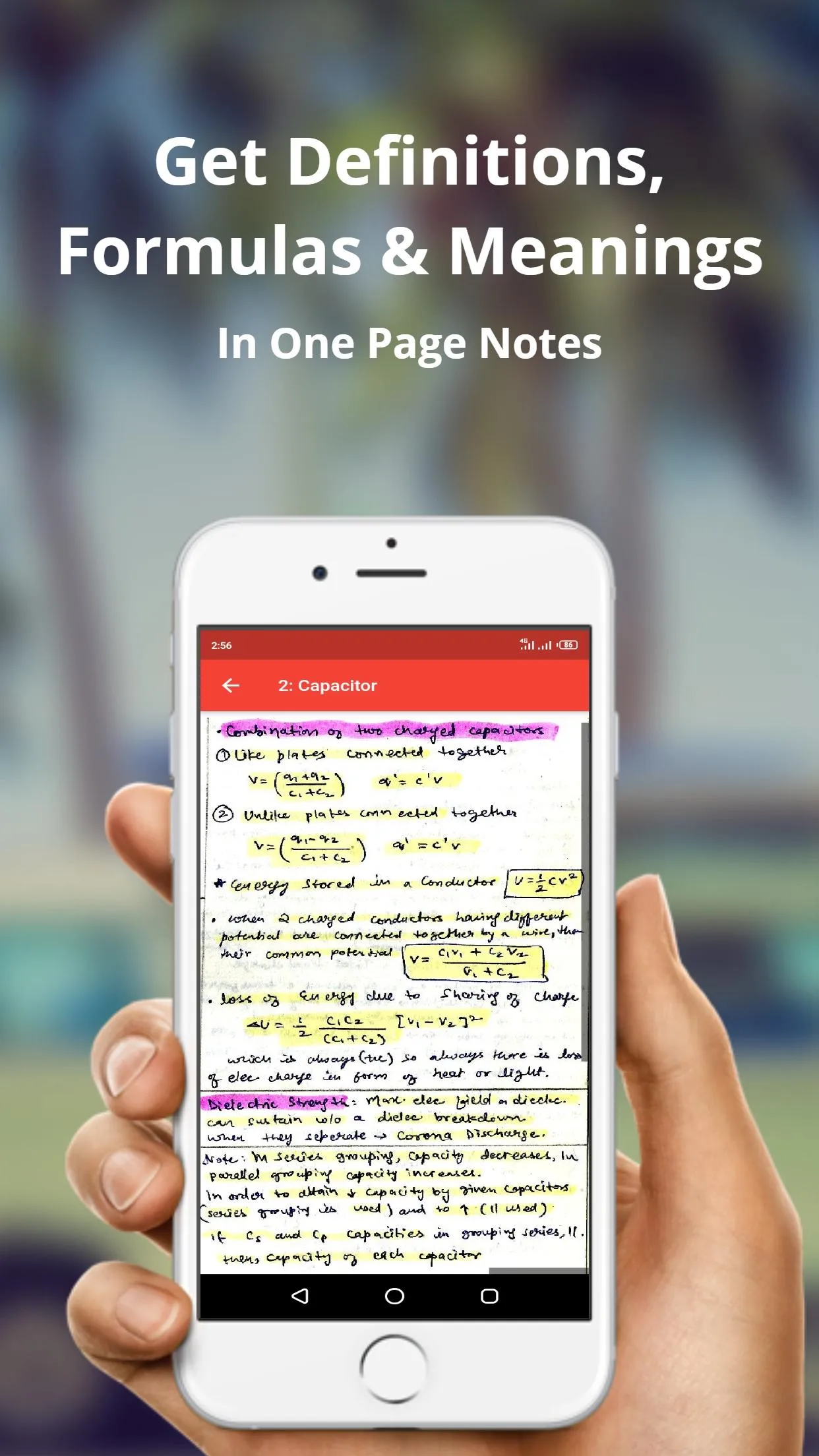 Moon8 JEE Mains Notes | Indus Appstore | Screenshot