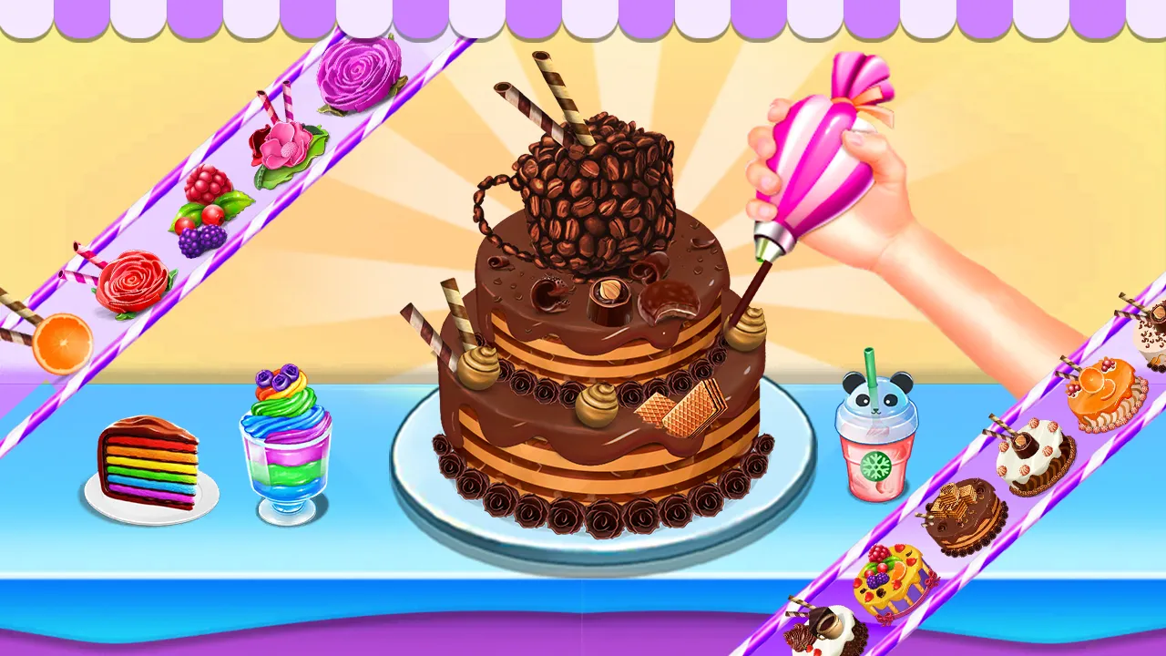 Sweet Cake Maker Cake Game | Indus Appstore | Screenshot