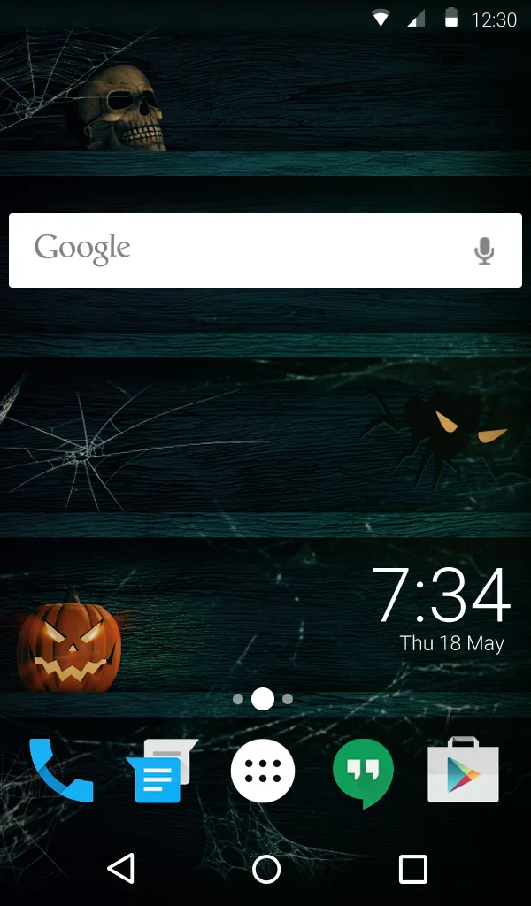 Halloween Shelves Wallpaper | Indus Appstore | Screenshot