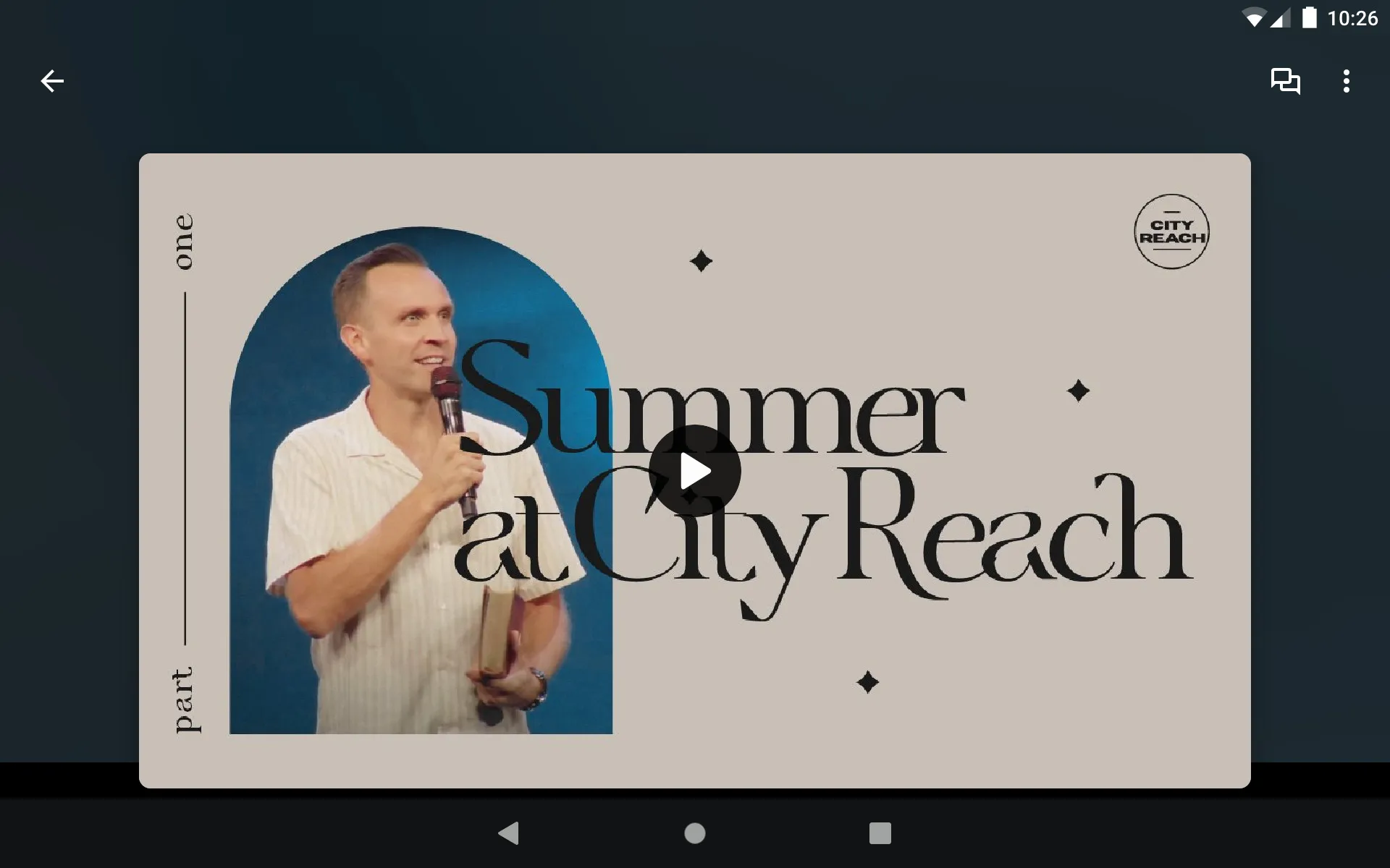 City Reach Church | Indus Appstore | Screenshot