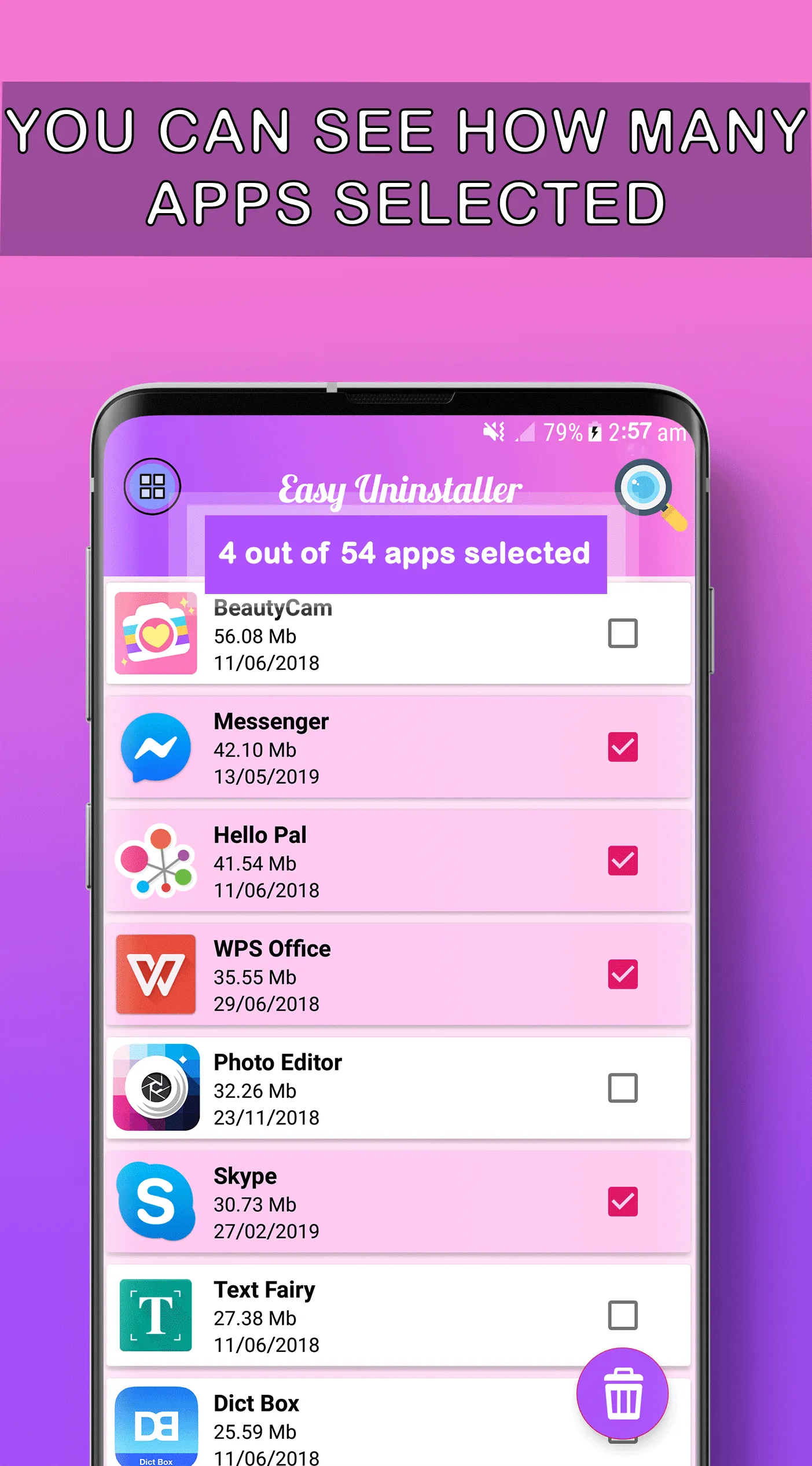 Easy Uninstaller App Uninstall | Indus Appstore | Screenshot