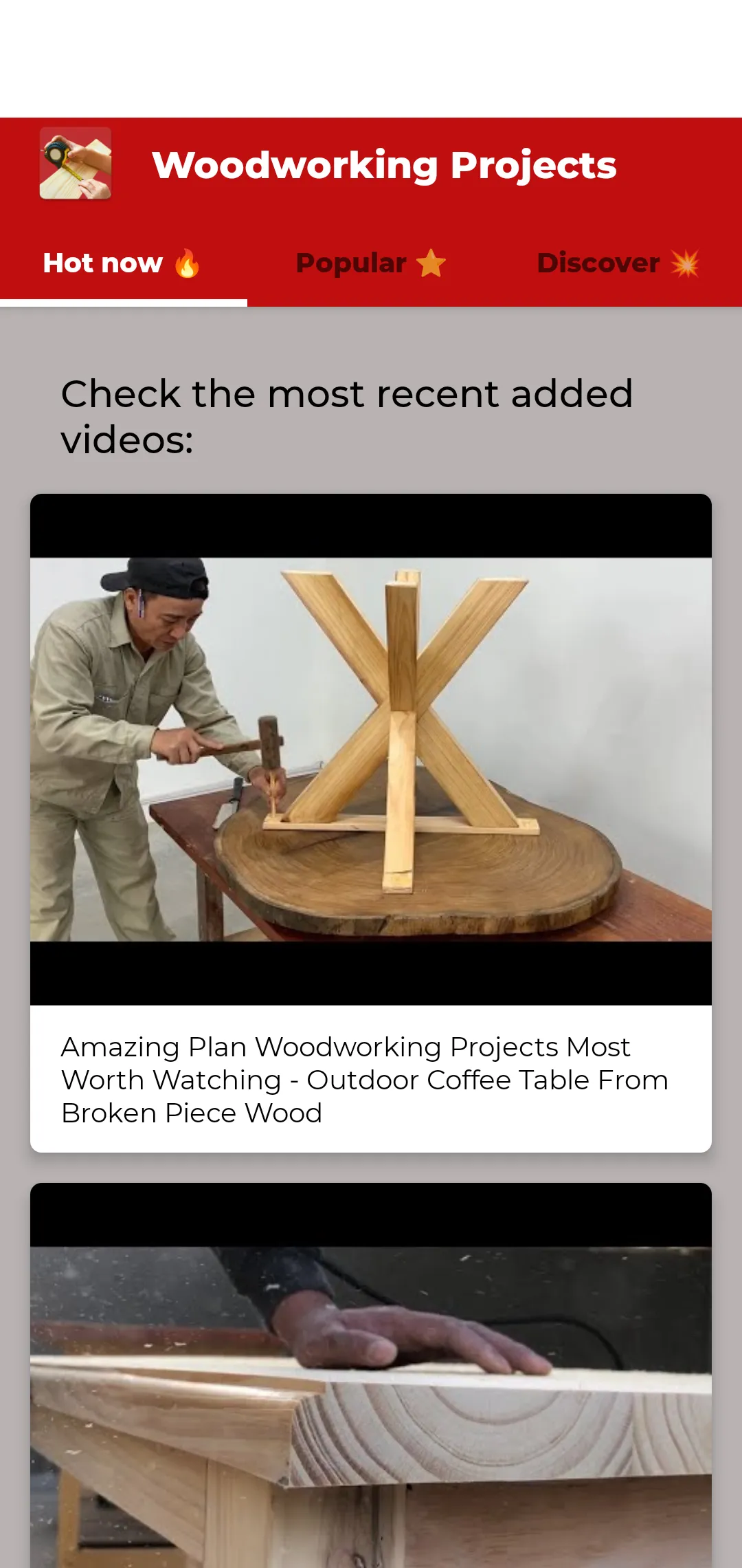 Woodworking Projects | Indus Appstore | Screenshot