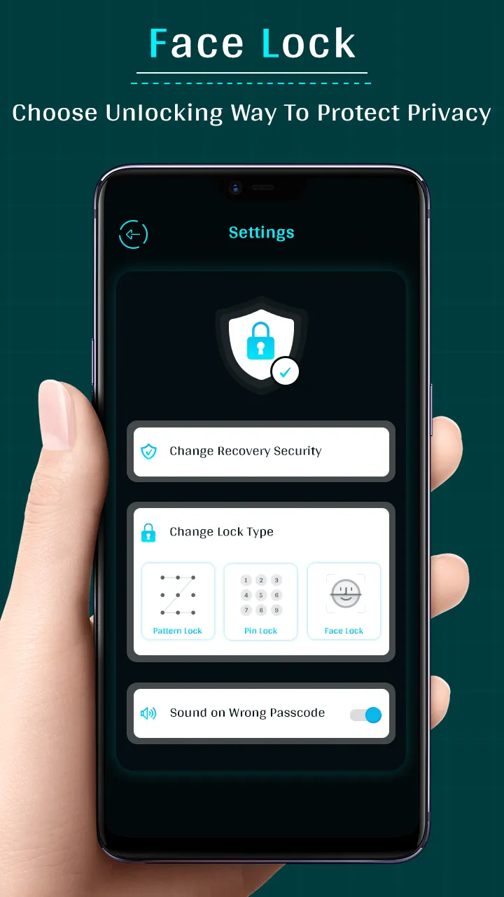 FaceLock with App | Indus Appstore | Screenshot