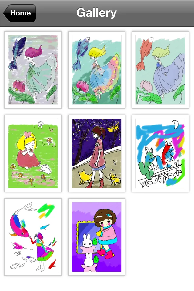 Princess Coloring Book | Indus Appstore | Screenshot