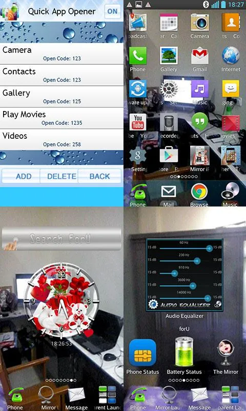 Transparent Screen Launcher | Indus Appstore | Screenshot