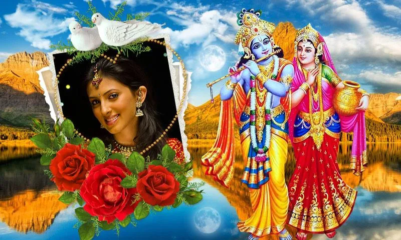 Radha Krishna Photo Frames | Indus Appstore | Screenshot