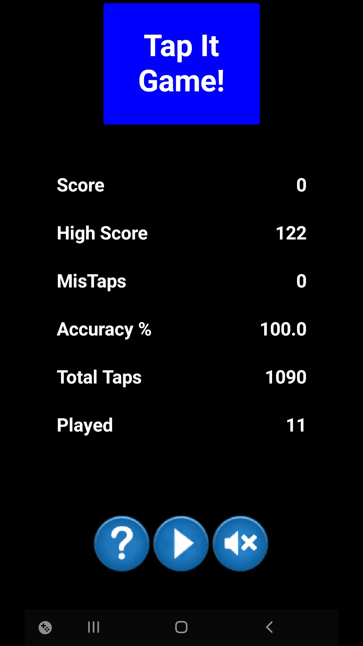 20 second Fun Tap It Fast Game | Indus Appstore | Screenshot