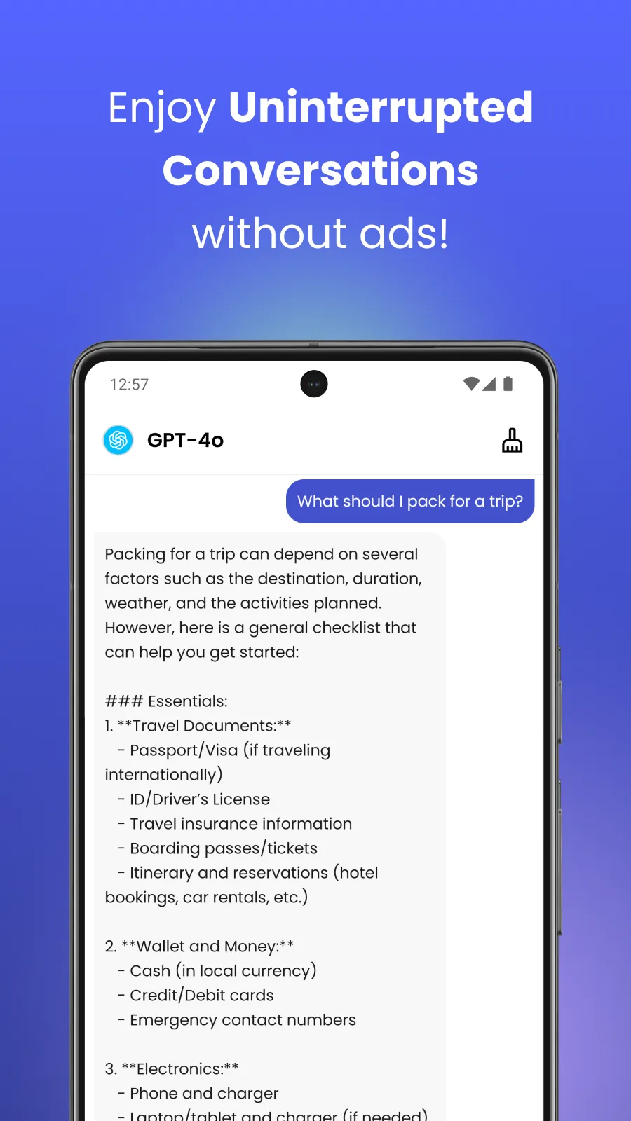 YourGPT - AI Chat Client | Indus Appstore | Screenshot