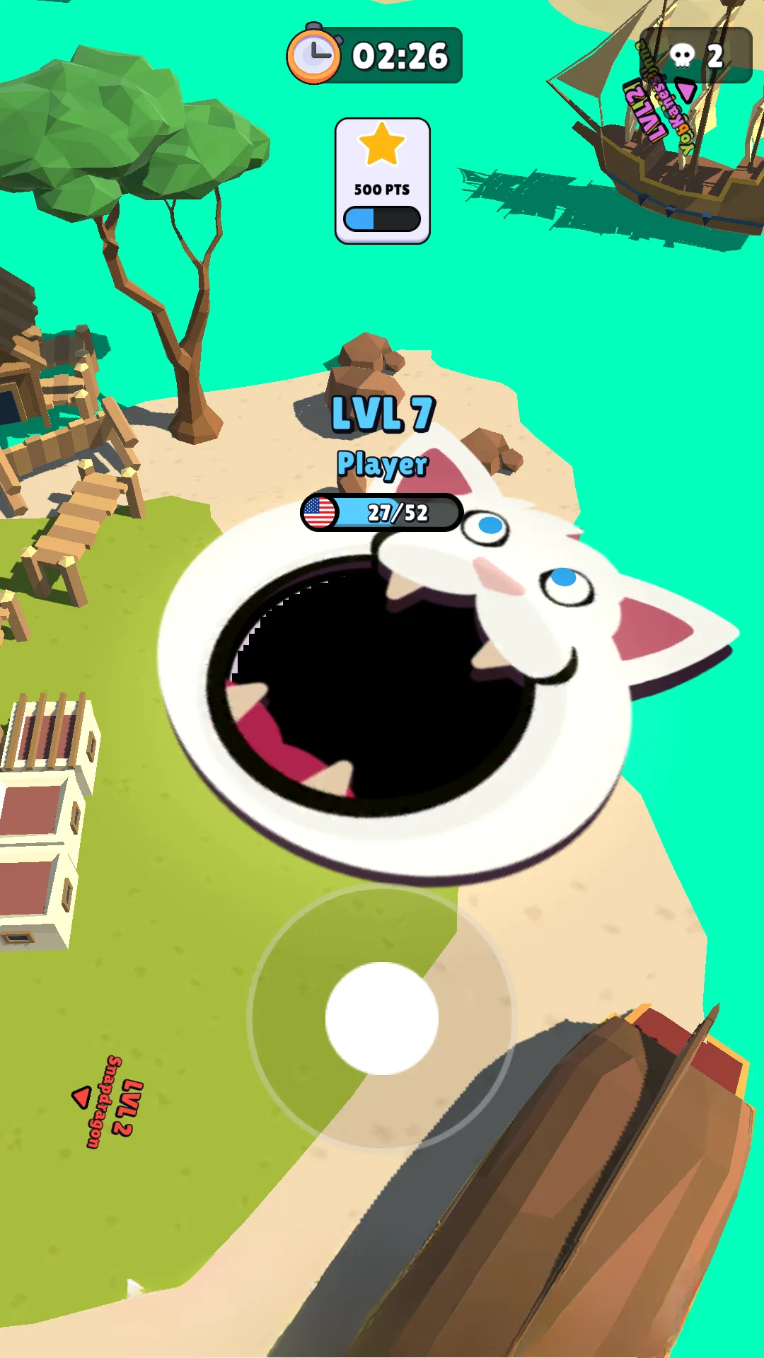 Black Hole: Eat the world! | Indus Appstore | Screenshot