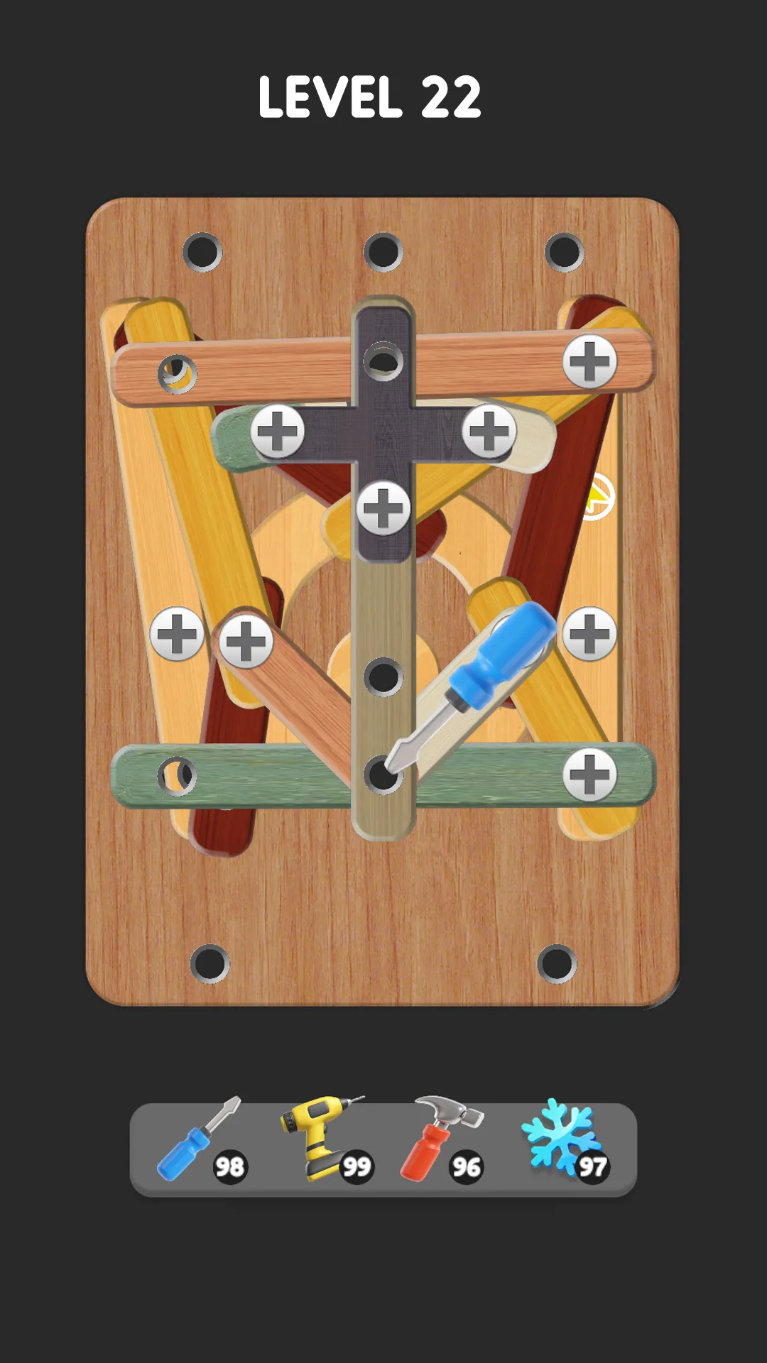 Wood Screw Puzzle, Nuts&Bolts | Indus Appstore | Screenshot