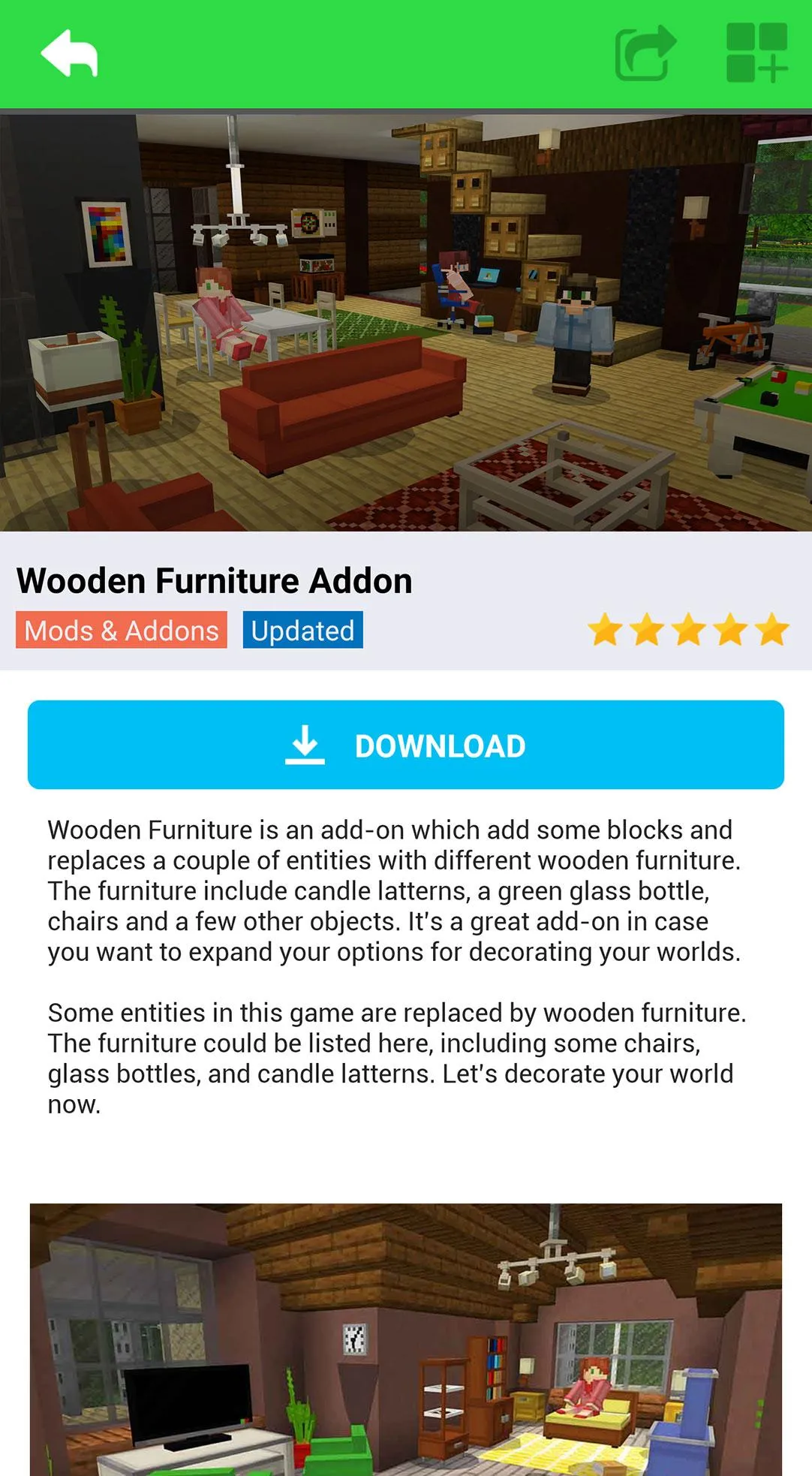 Home Furniture Mod | Indus Appstore | Screenshot