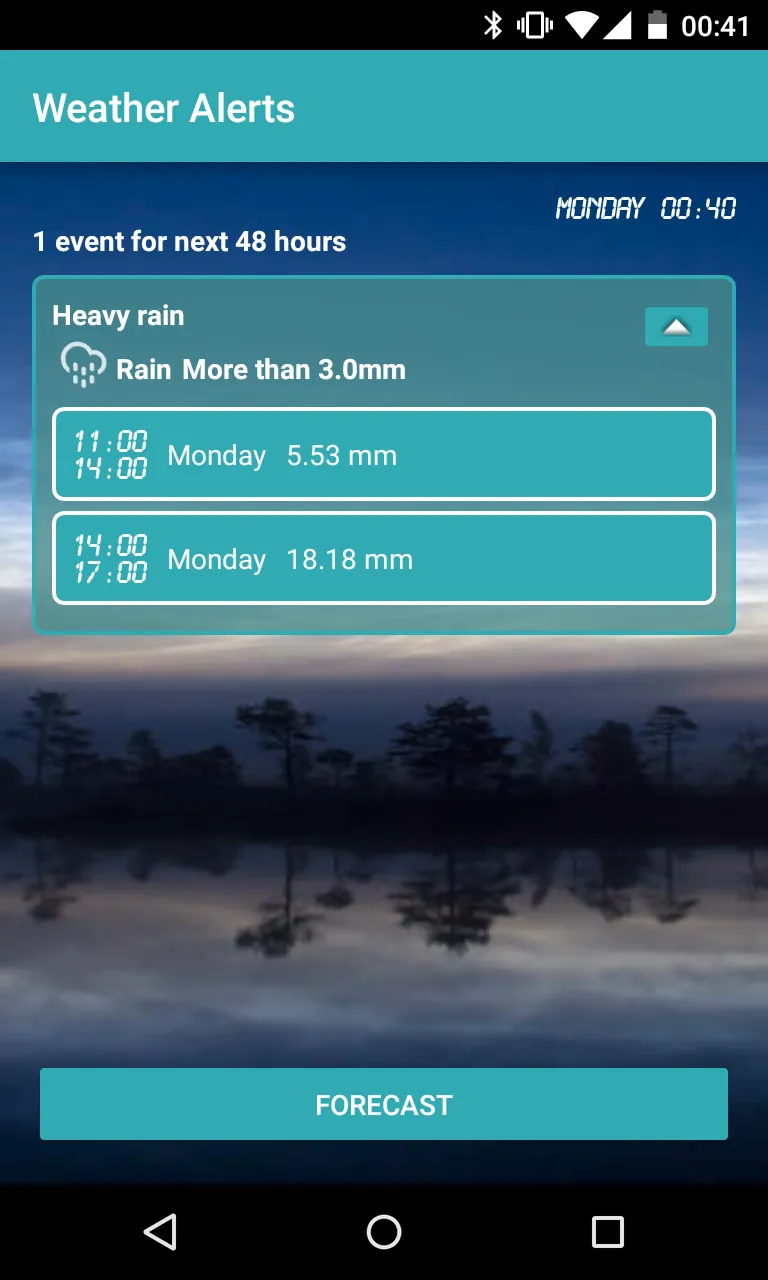 Custom Weather Alerts | Indus Appstore | Screenshot