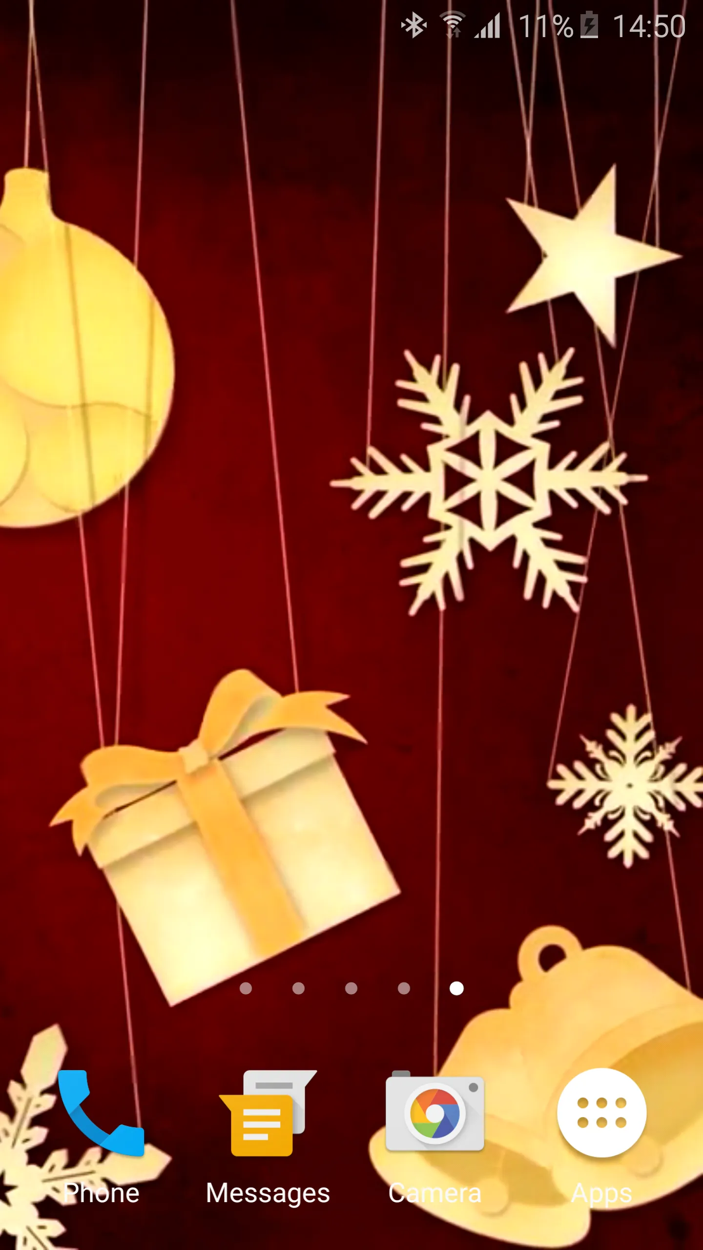 Merry Christmas Live Wallpaper | Indus Appstore | Screenshot