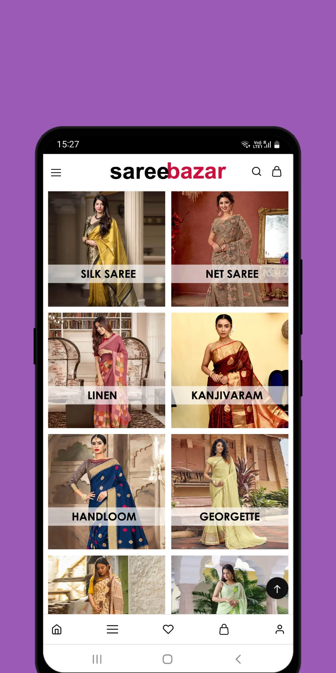 Pattu Saree online shop, trylo | Indus Appstore | Screenshot