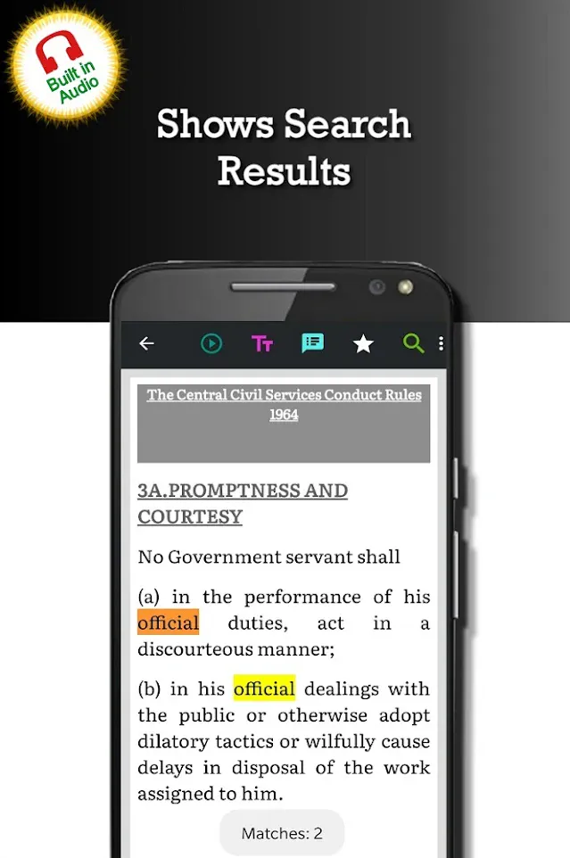 CCS (CONDUCT) RULES 1964 | Indus Appstore | Screenshot