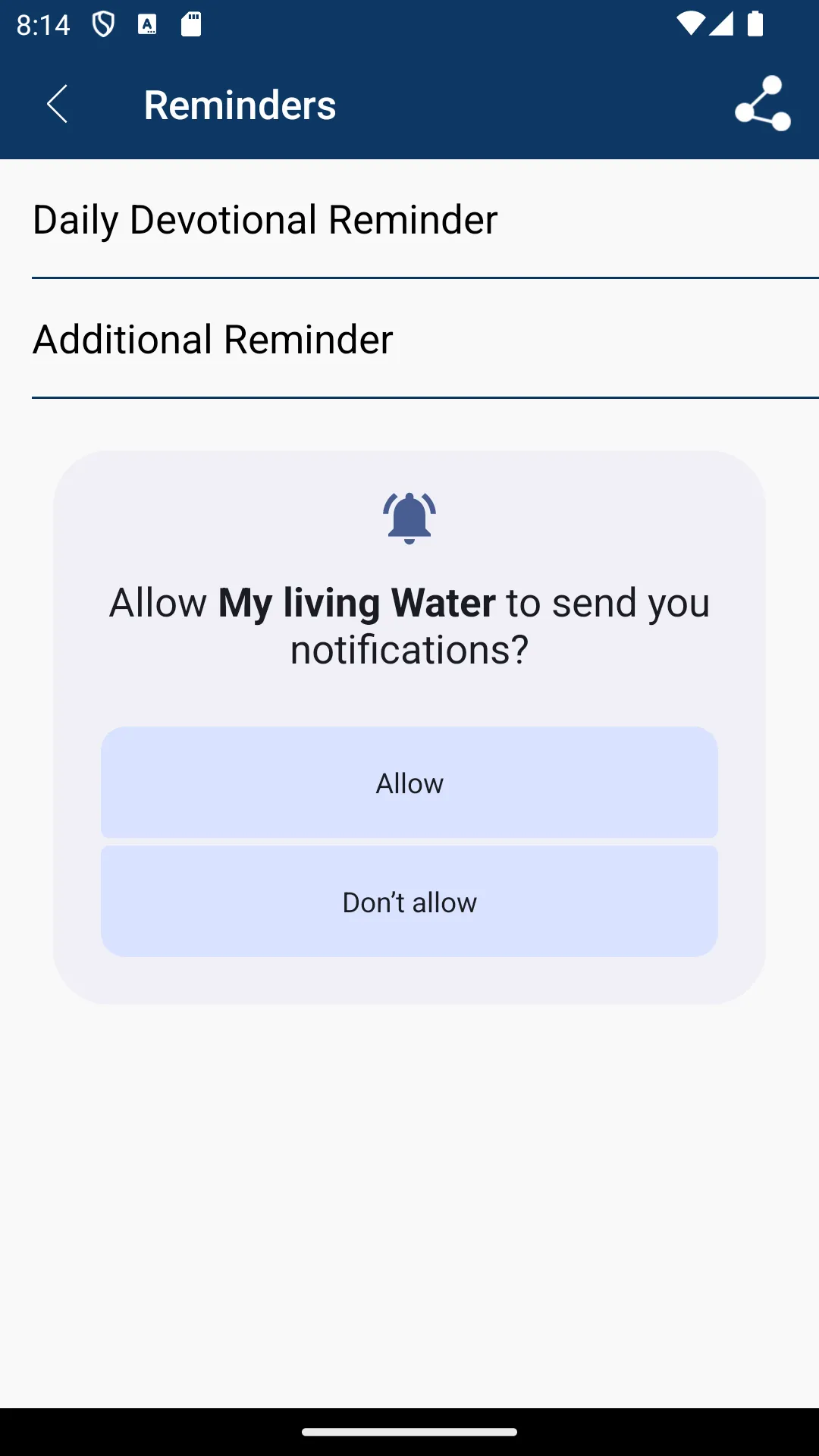 My Living Water Devotional | Indus Appstore | Screenshot