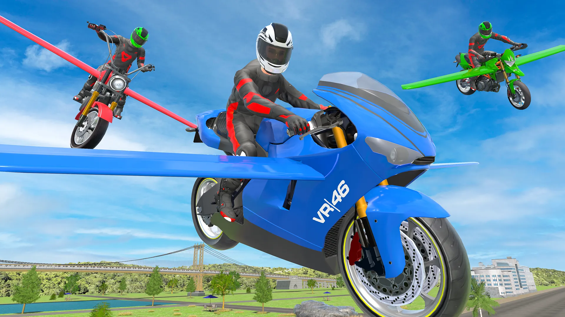 Flying Motorbike Simulator | Indus Appstore | Screenshot