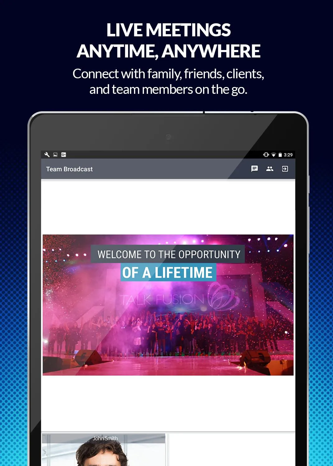 Talk Fusion Live Meetings | Indus Appstore | Screenshot