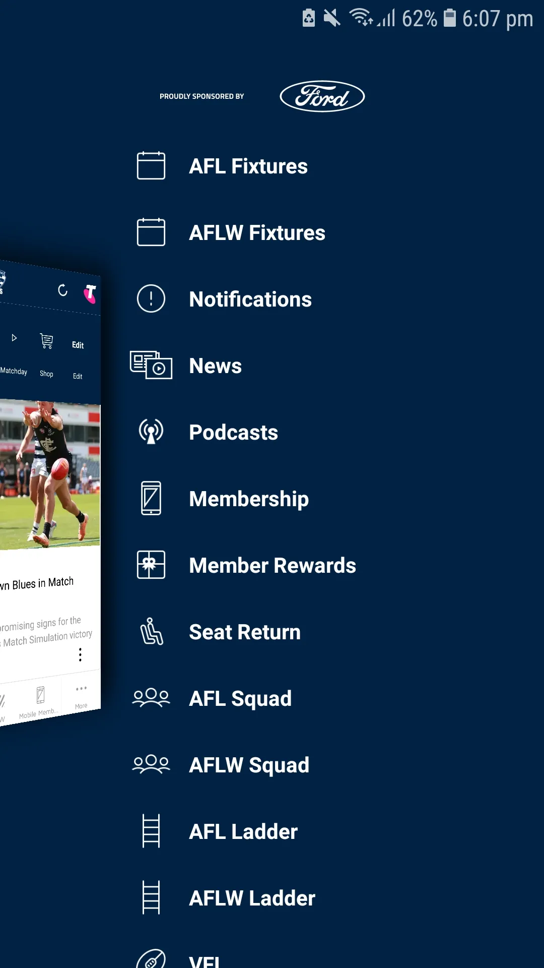 Geelong Cats Official App | Indus Appstore | Screenshot