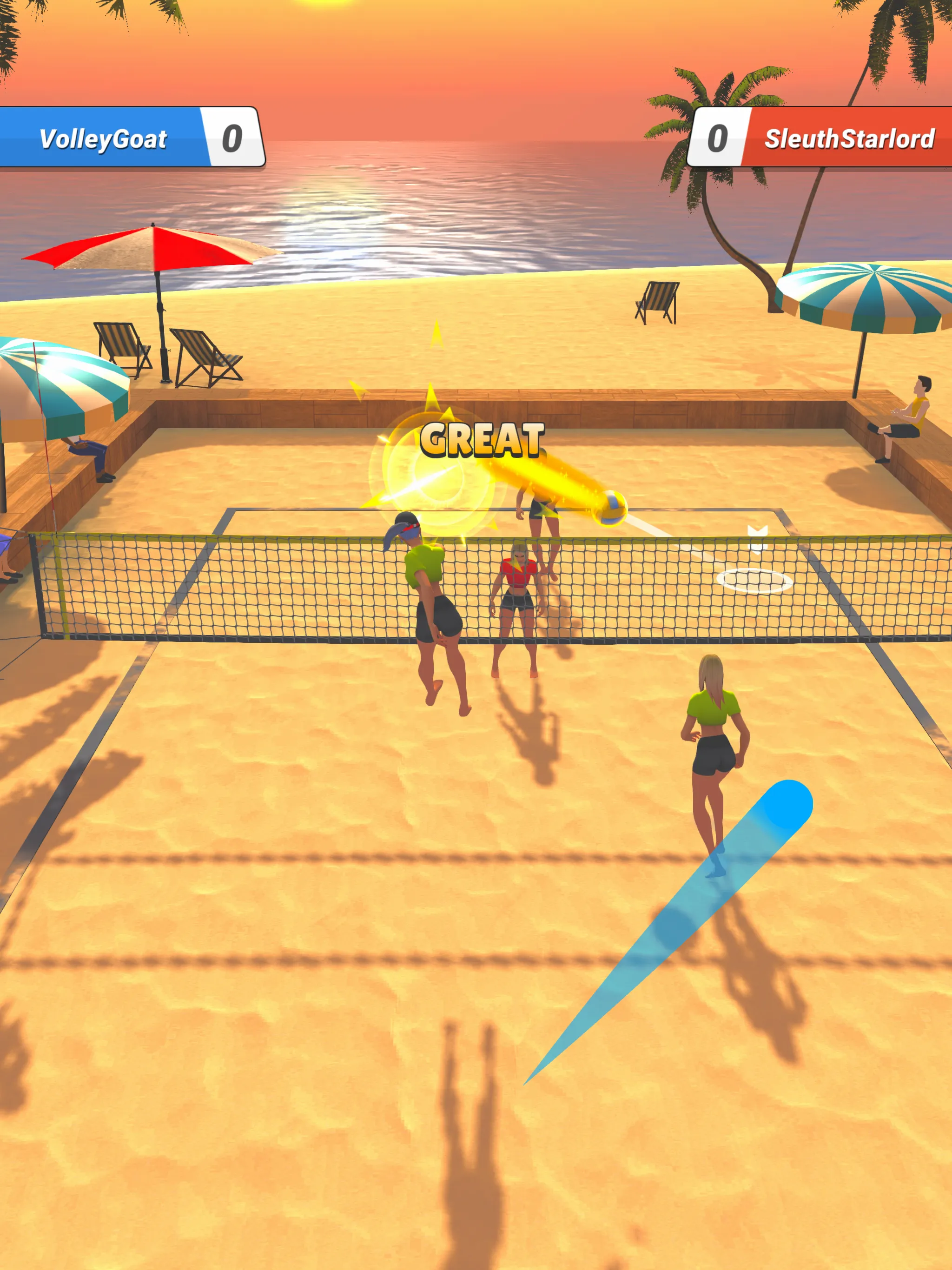 Beach Volley Clash | Indus Appstore | Screenshot