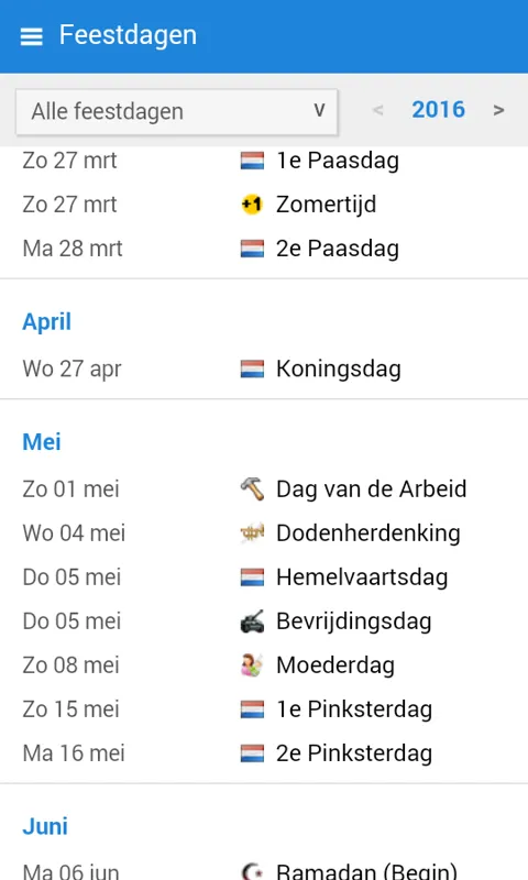 MijnVerlofdagen | Indus Appstore | Screenshot