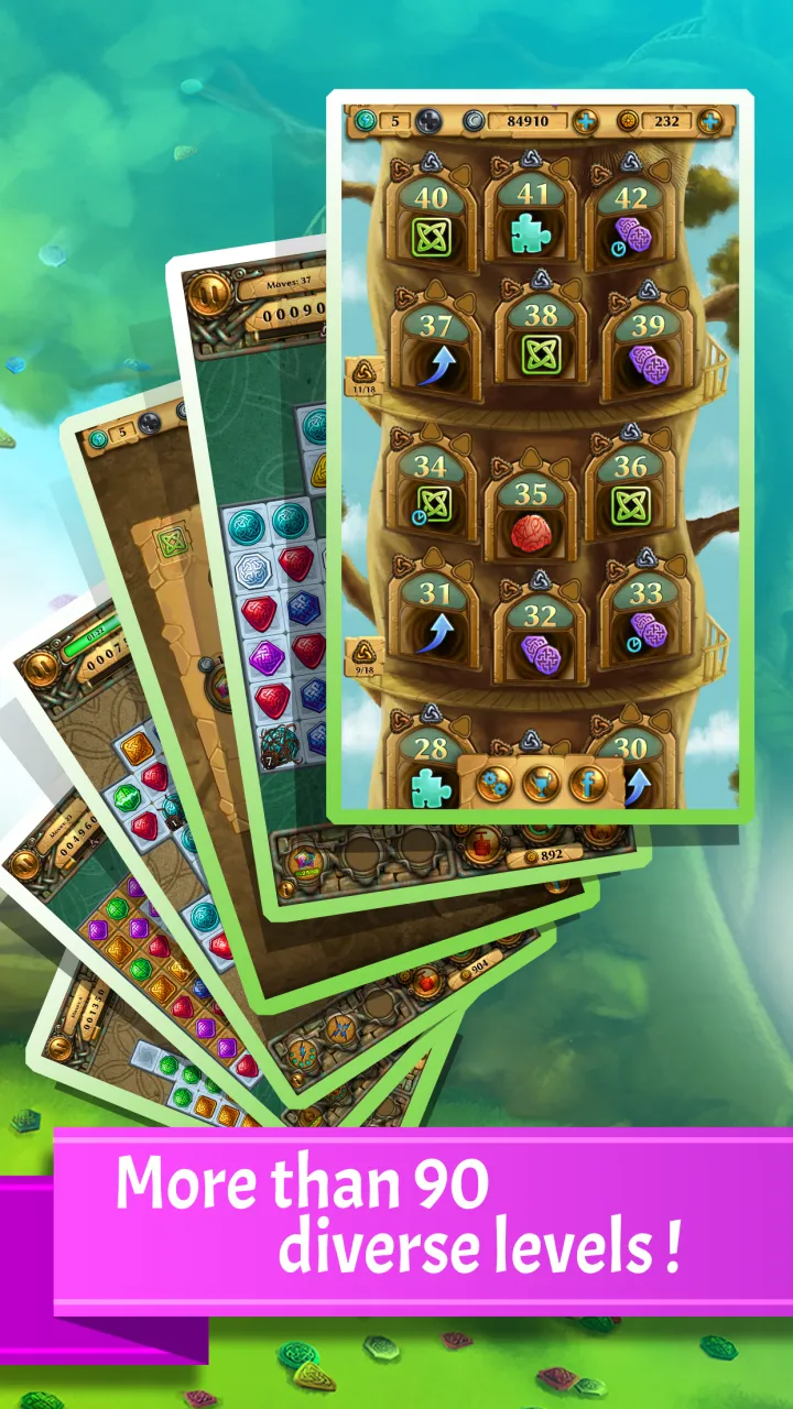 Jewel Tree: Match 3 in a row | Indus Appstore | Screenshot