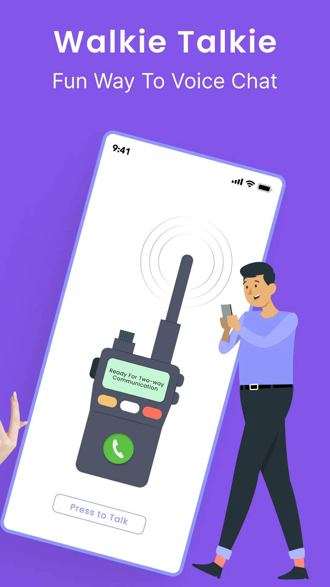 Walkie Talkie, Wifi Intercom | Indus Appstore | Screenshot