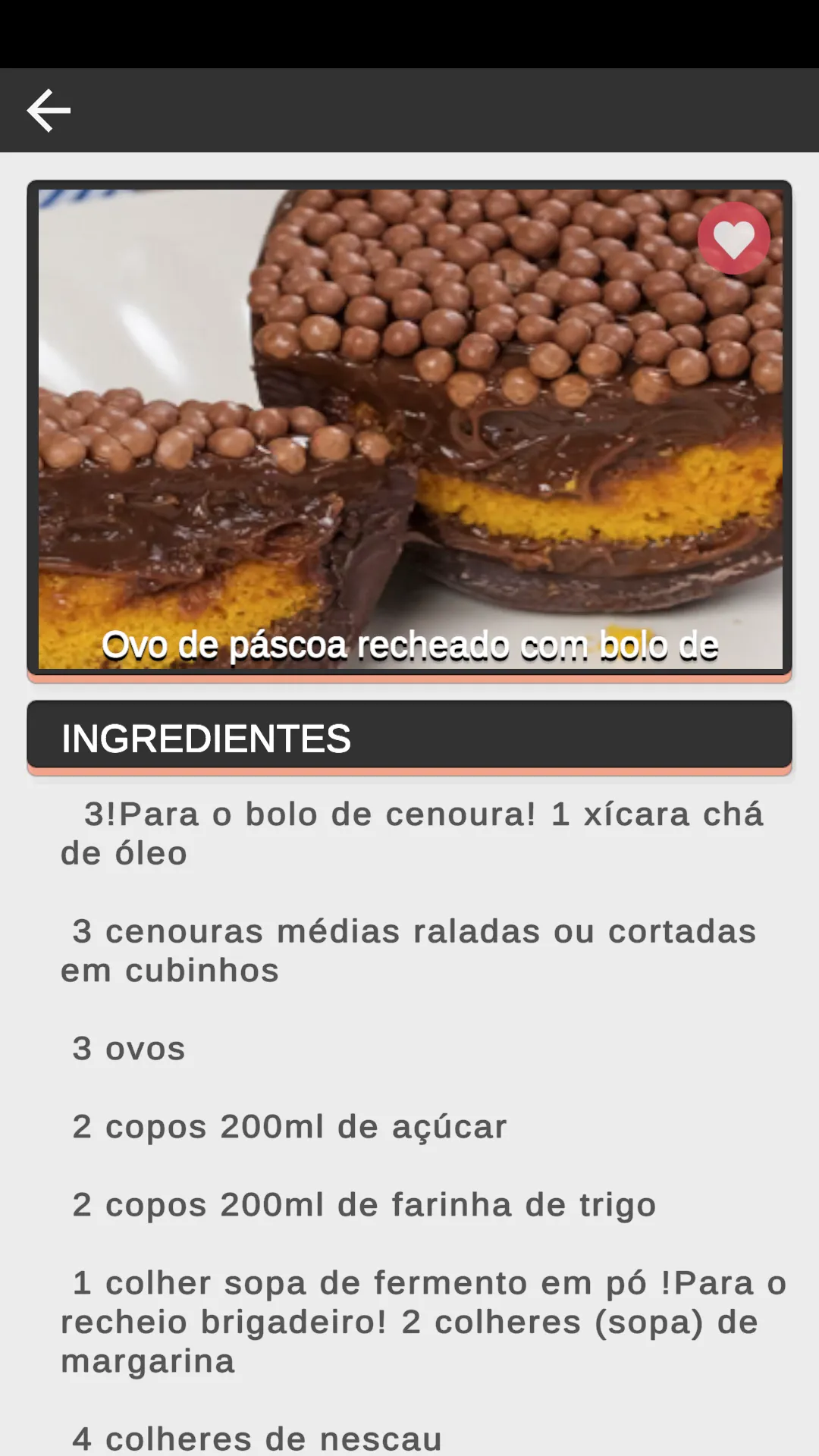 Como fazer bolo de cenoura | Indus Appstore | Screenshot