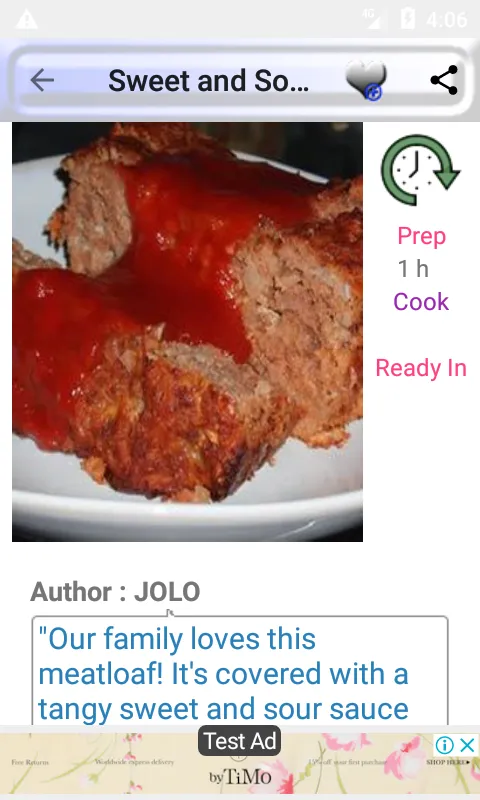 Meatloaf: Beef cook recipe | Indus Appstore | Screenshot