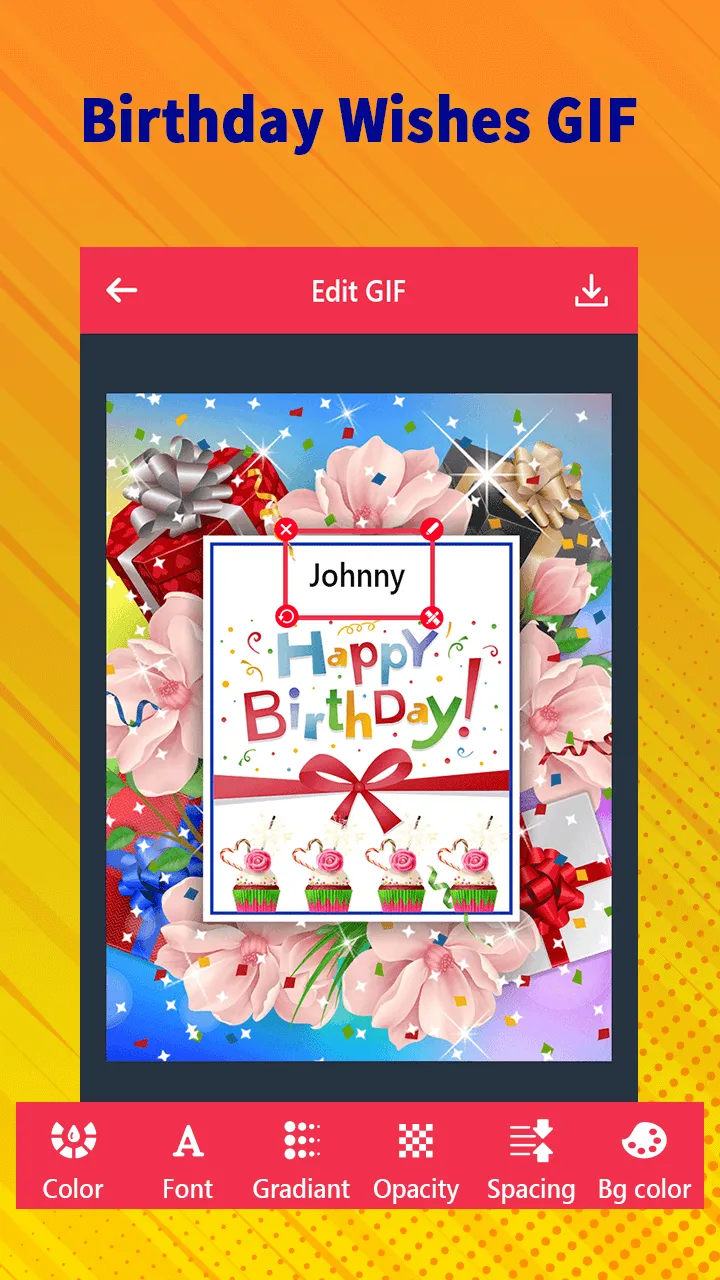 Happy Birthday Wishes GIF | Indus Appstore | Screenshot