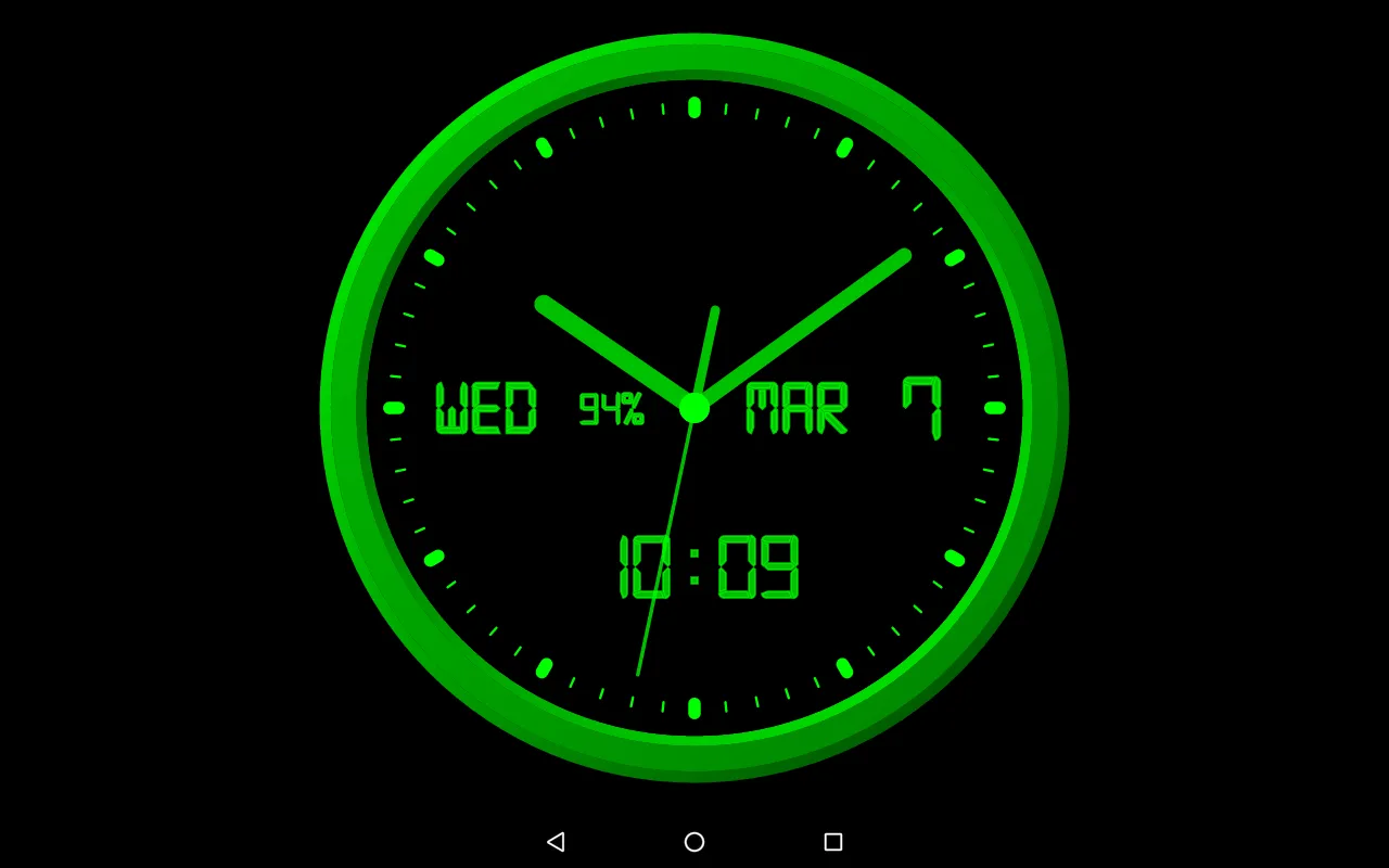 Analog Clock-7 Mobile | Indus Appstore | Screenshot