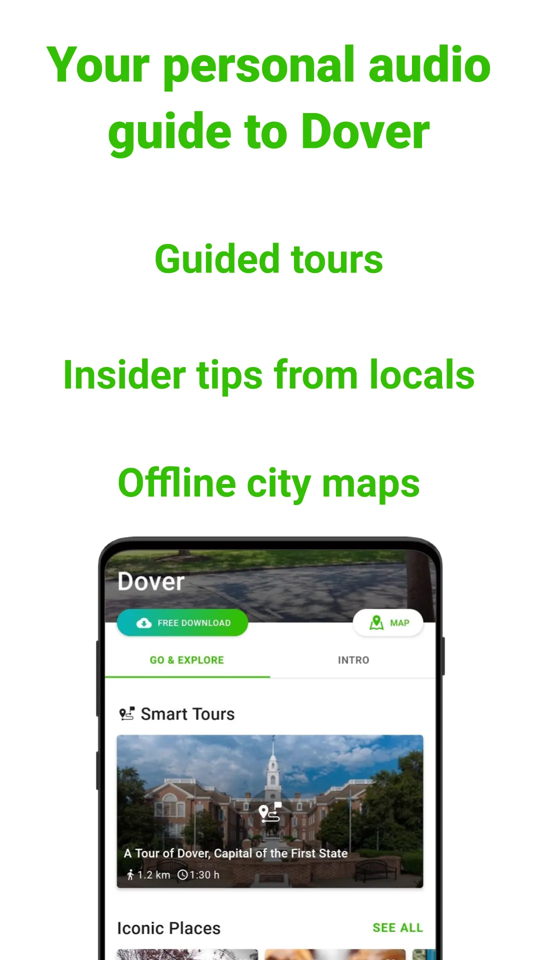 Dover Tour Guide:SmartGuide | Indus Appstore | Screenshot