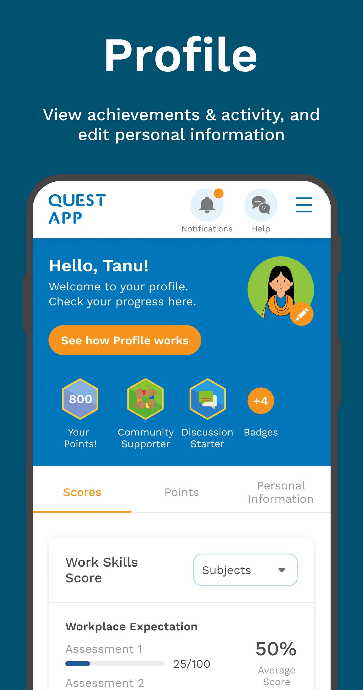 Quest App | Indus Appstore | Screenshot