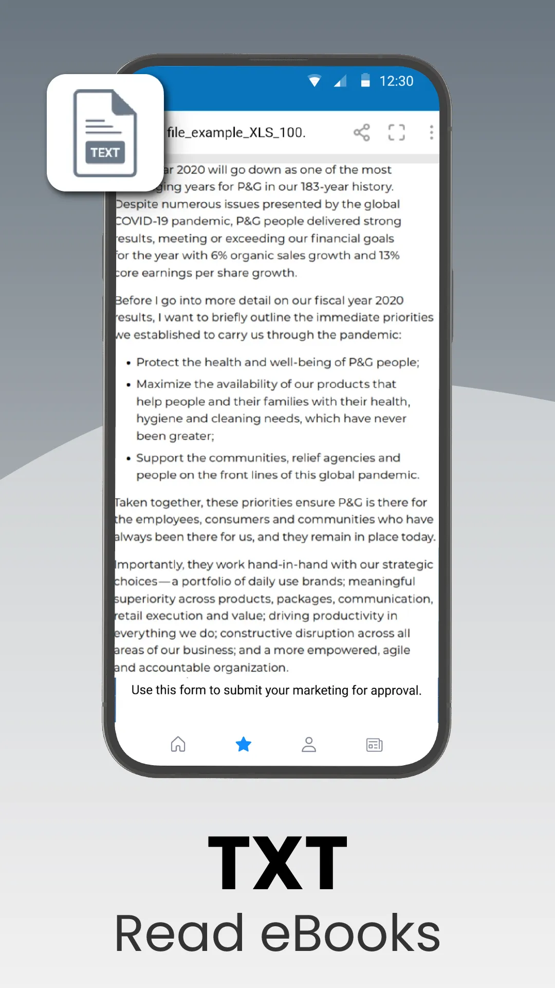 Office Word Reader Docx Viewer | Indus Appstore | Screenshot