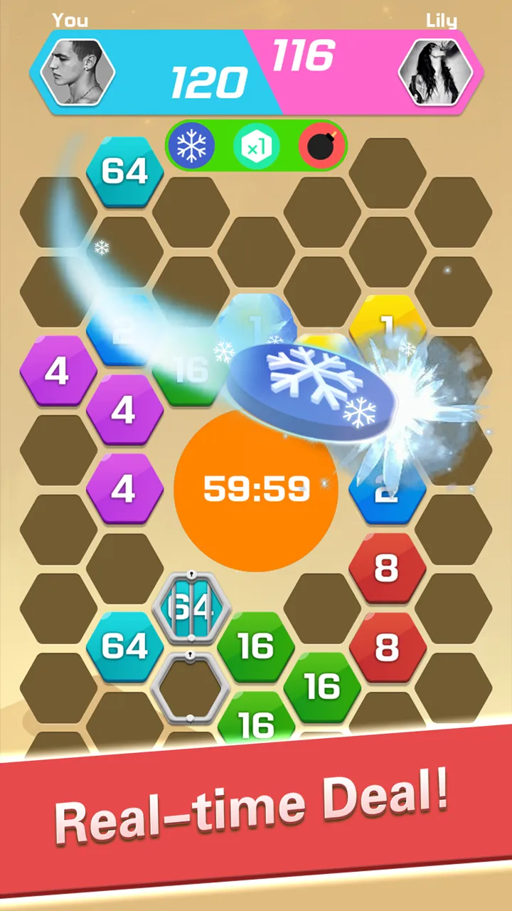 Merge Block Puzzle - 2048 Hexa | Indus Appstore | Screenshot