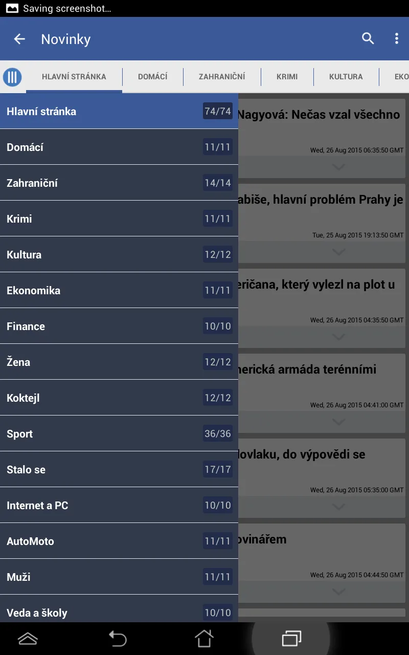 Czech News | Indus Appstore | Screenshot