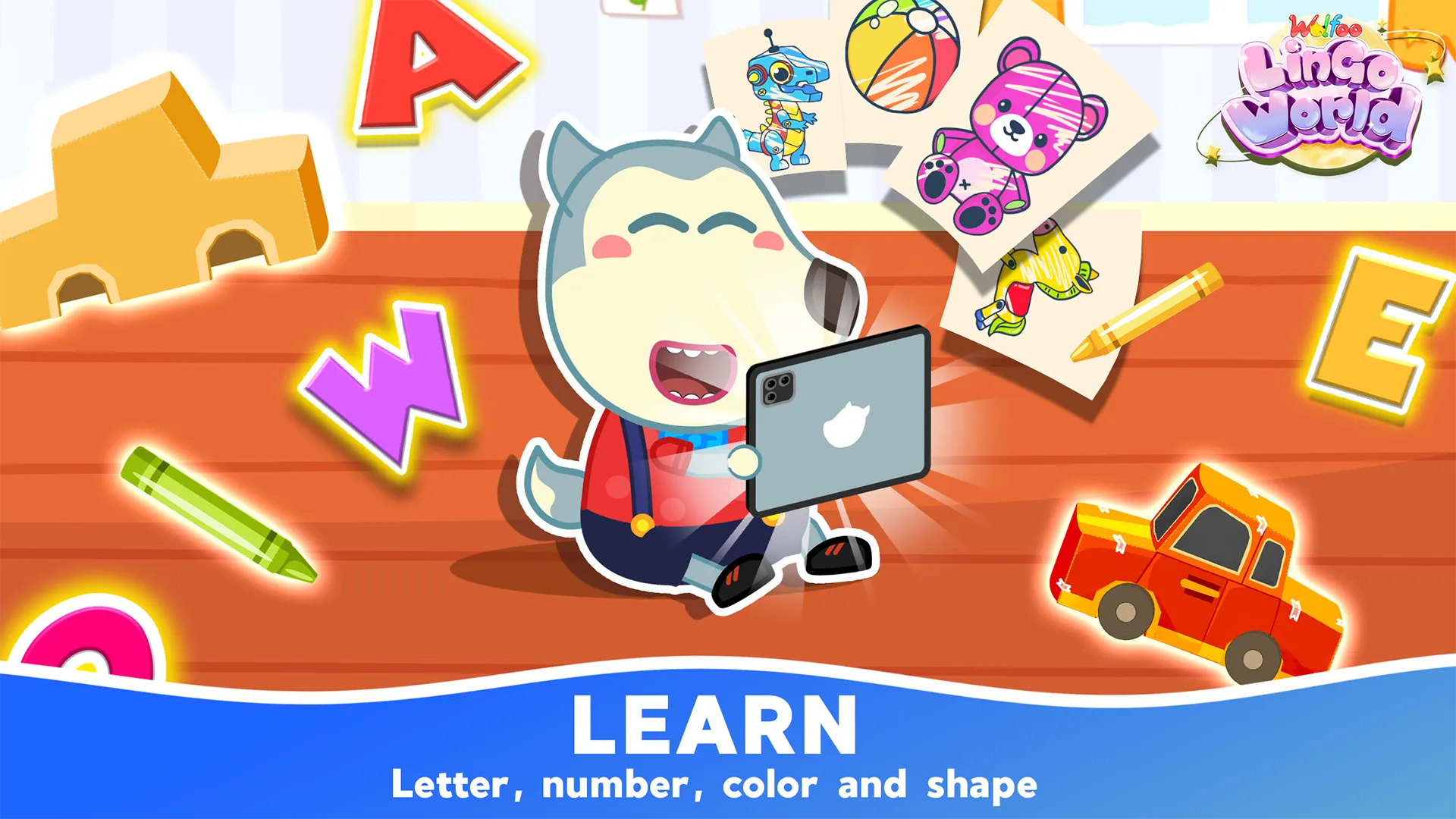 Wolfoo Lingo World: Education | Indus Appstore | Screenshot