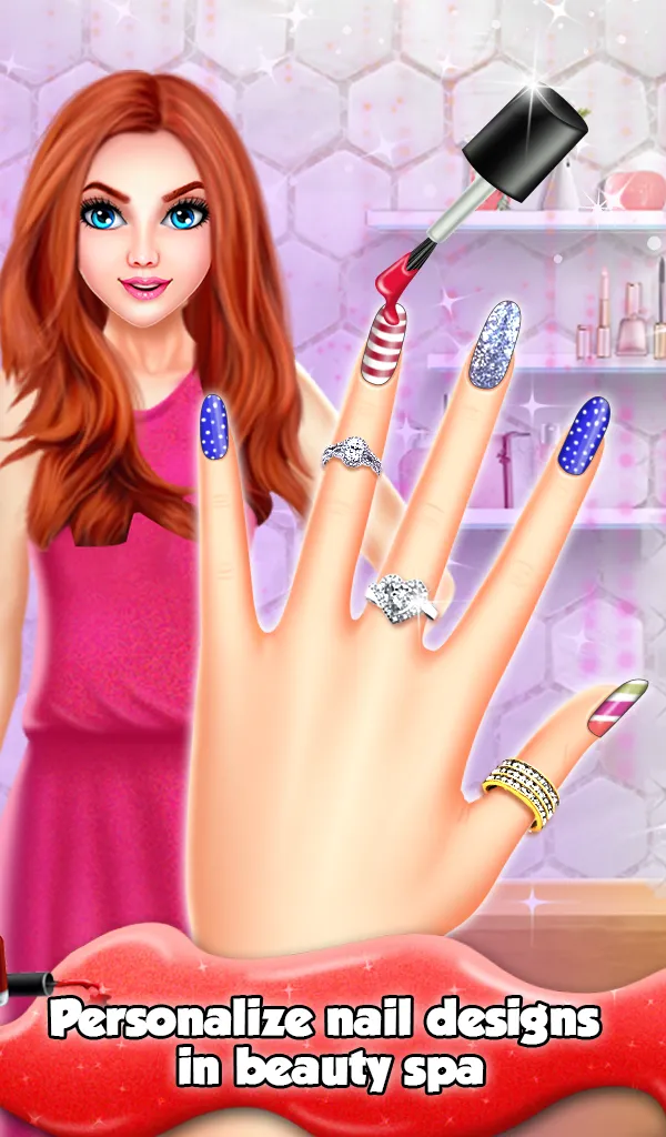 Christmas Nail Salon Makeover | Indus Appstore | Screenshot