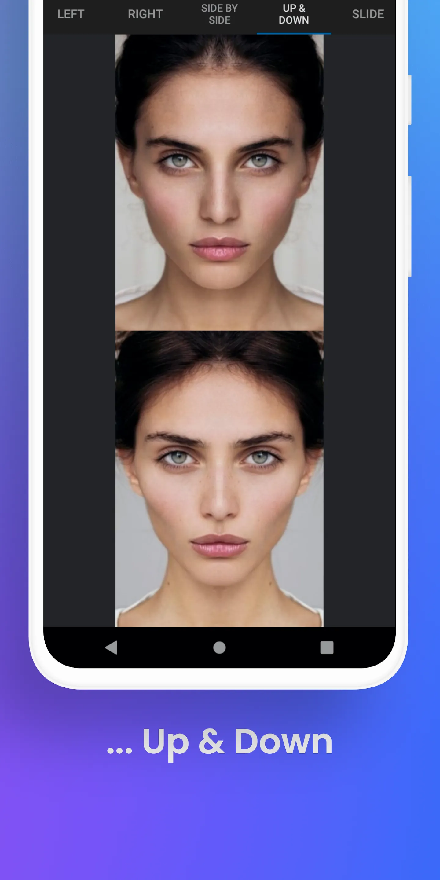 Face Symmetry:nobody's perfect | Indus Appstore | Screenshot