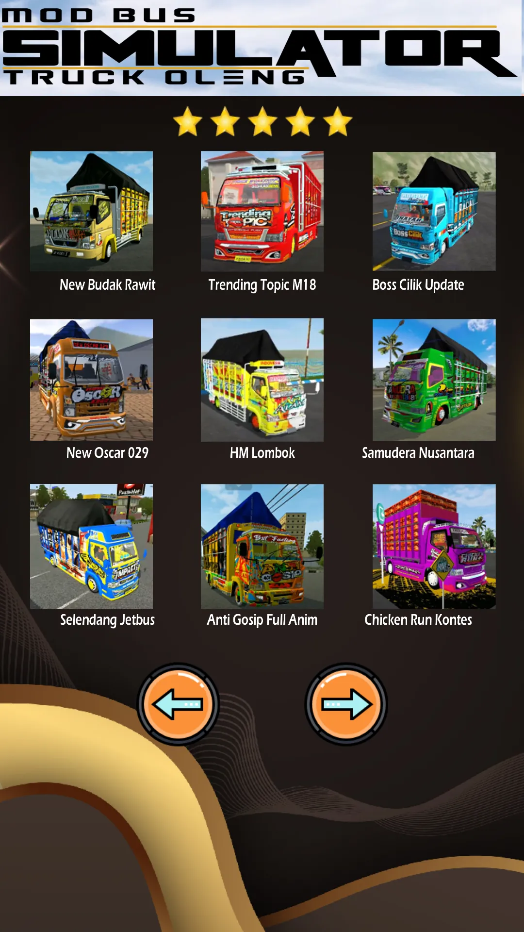 Mod Bus Simulator Truk Oleng | Indus Appstore | Screenshot