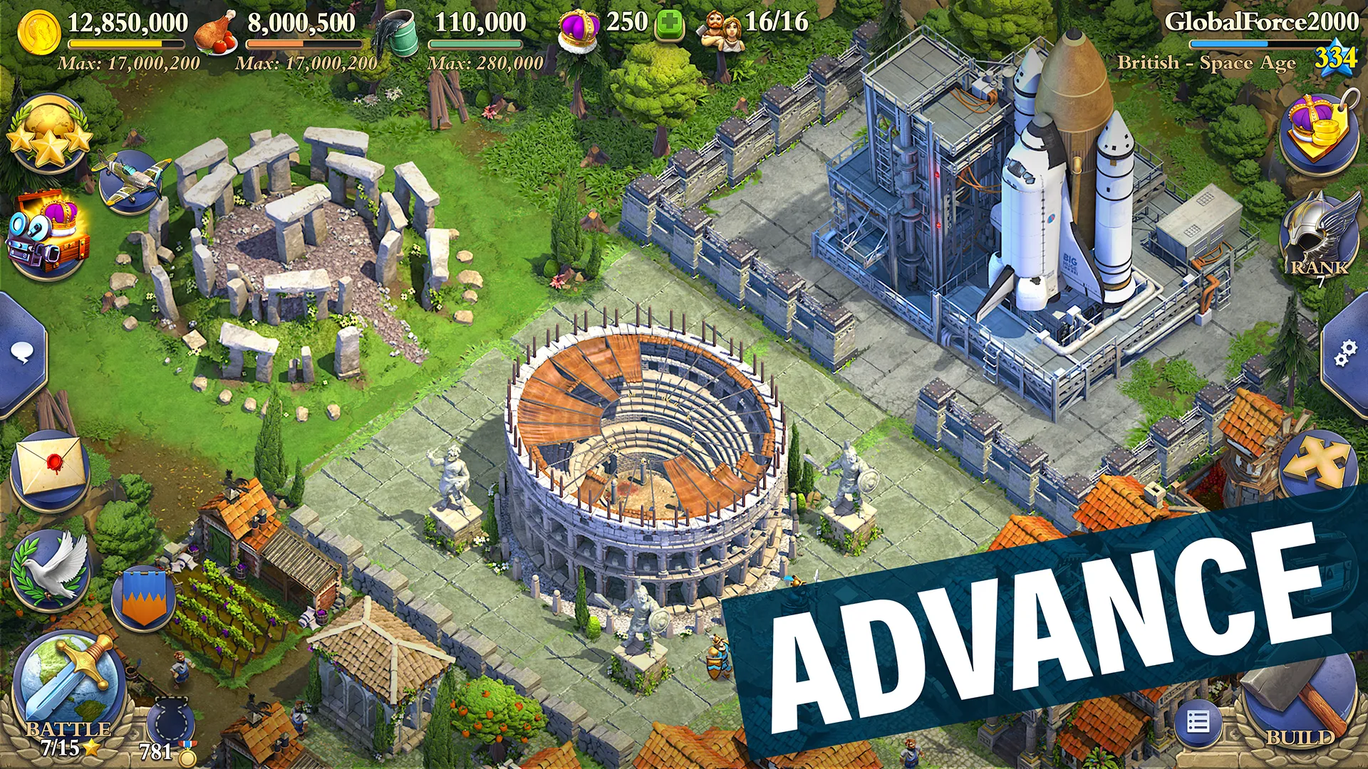DomiNations | Indus Appstore | Screenshot