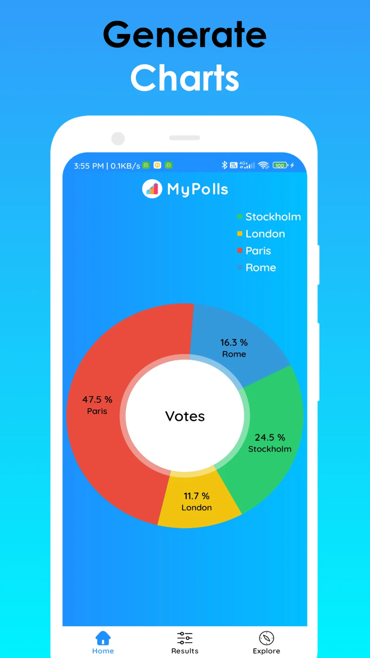 Polls - Create Polls & Surveys | Indus Appstore | Screenshot