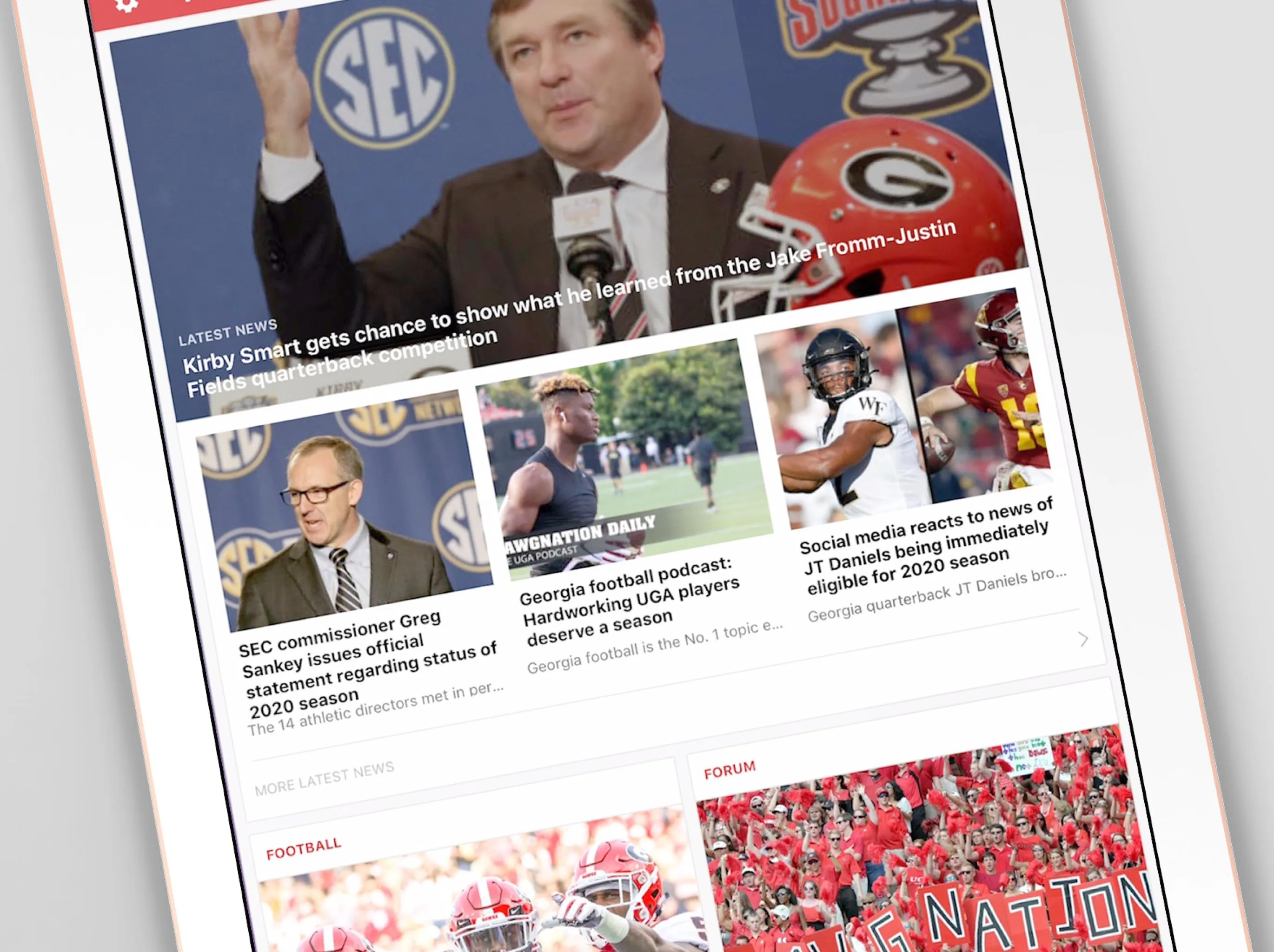 DawgNation - Georgia Bulldogs | Indus Appstore | Screenshot