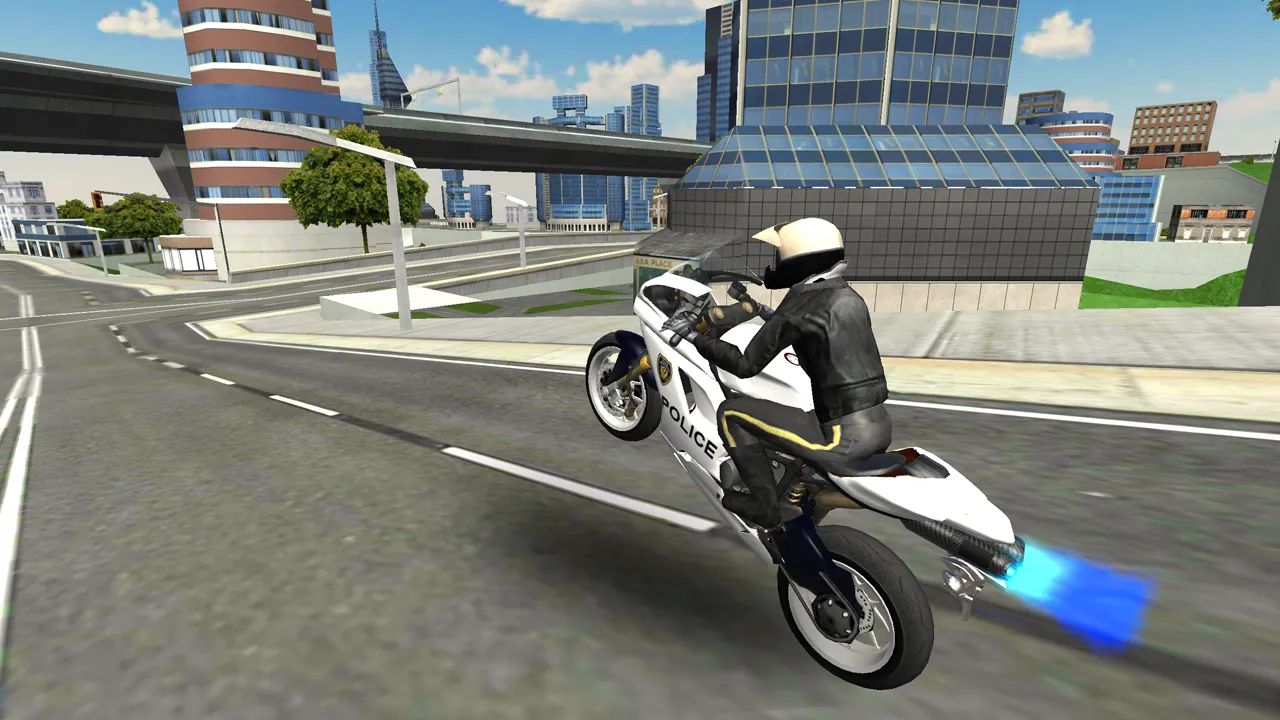 Police Bike City Simulator | Indus Appstore | Screenshot