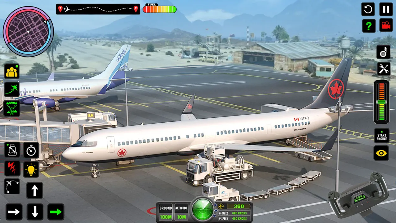 Airbus Simulator Airplane Game | Indus Appstore | Screenshot