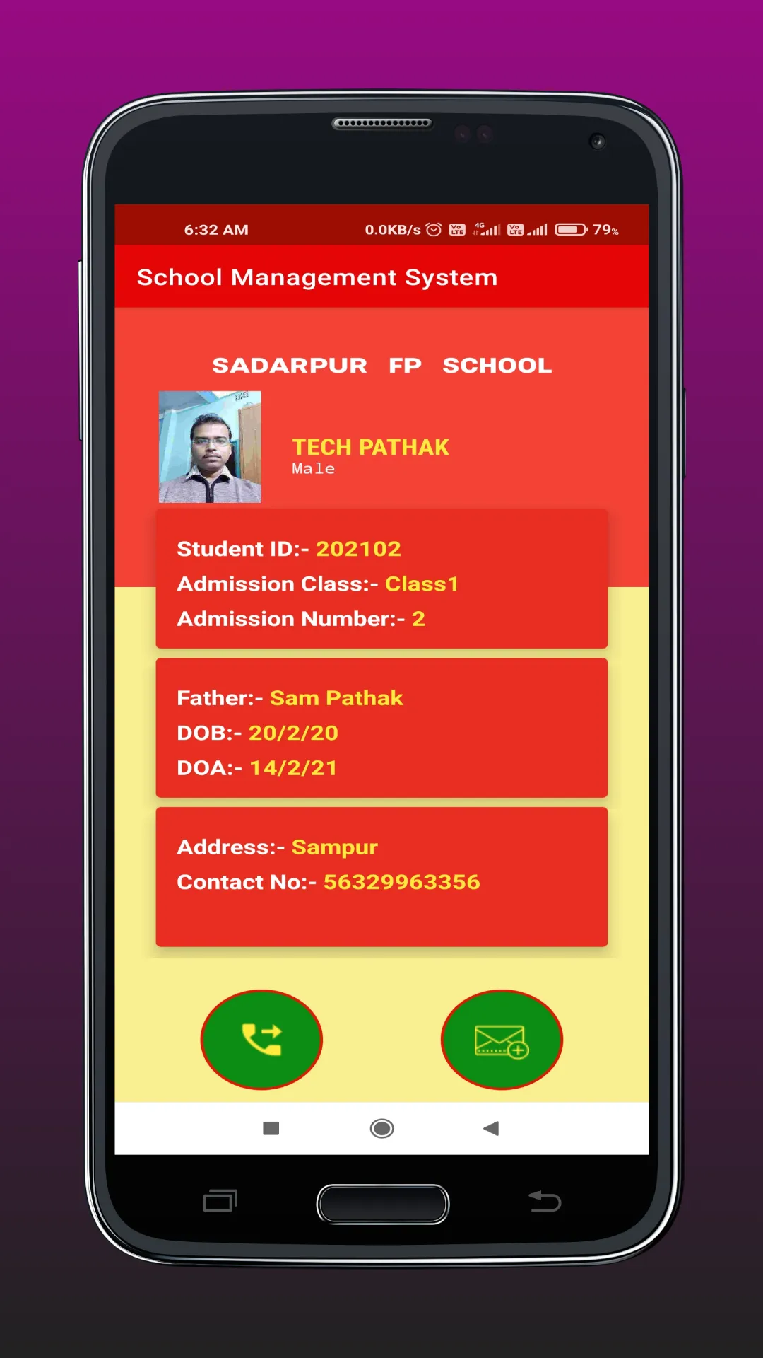 My School | Indus Appstore | Screenshot