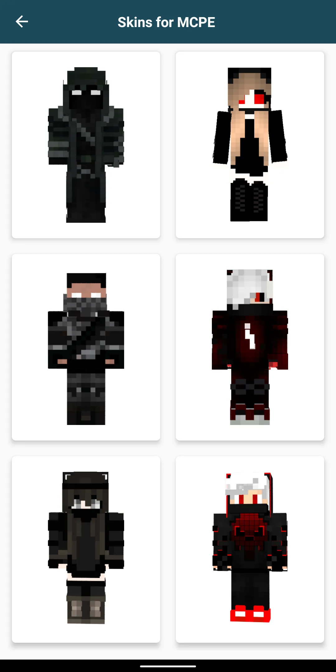 Ninja Skins for Minecraft PE | Indus Appstore | Screenshot