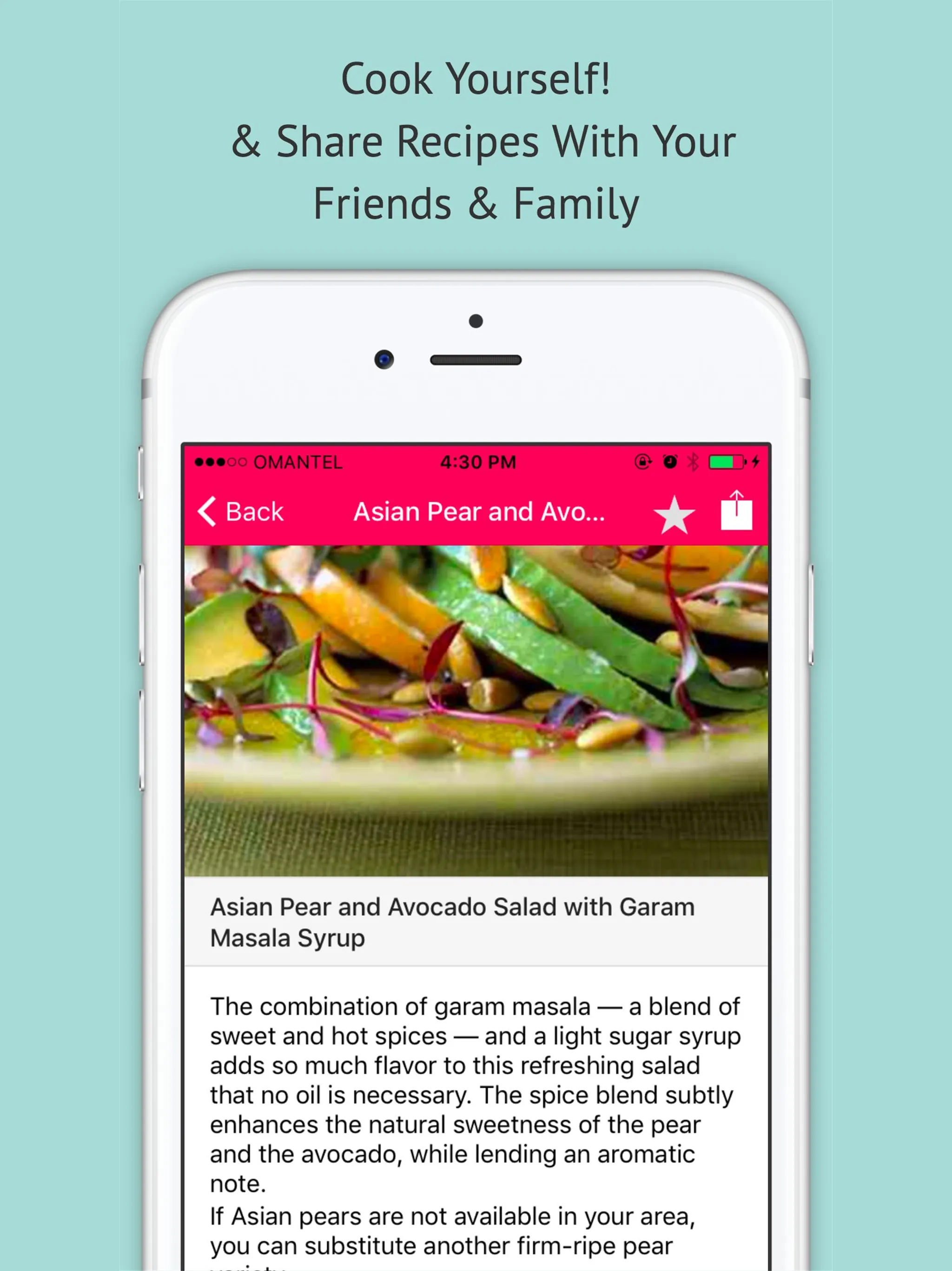 Salad Recipes - Offline Recipe | Indus Appstore | Screenshot