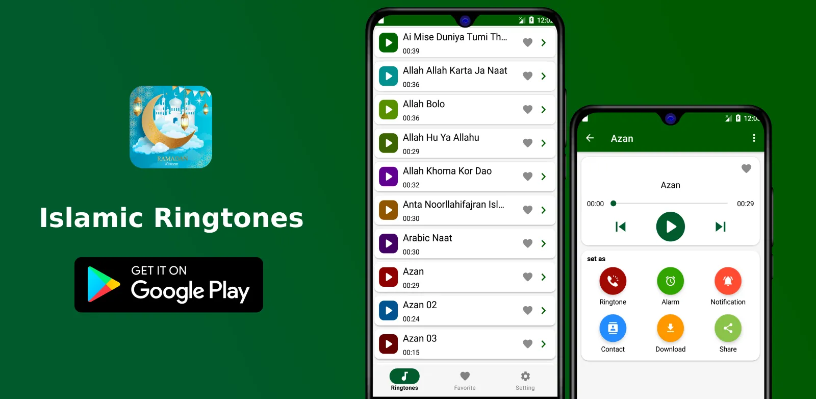 Islamic Ringtones | Indus Appstore | Screenshot