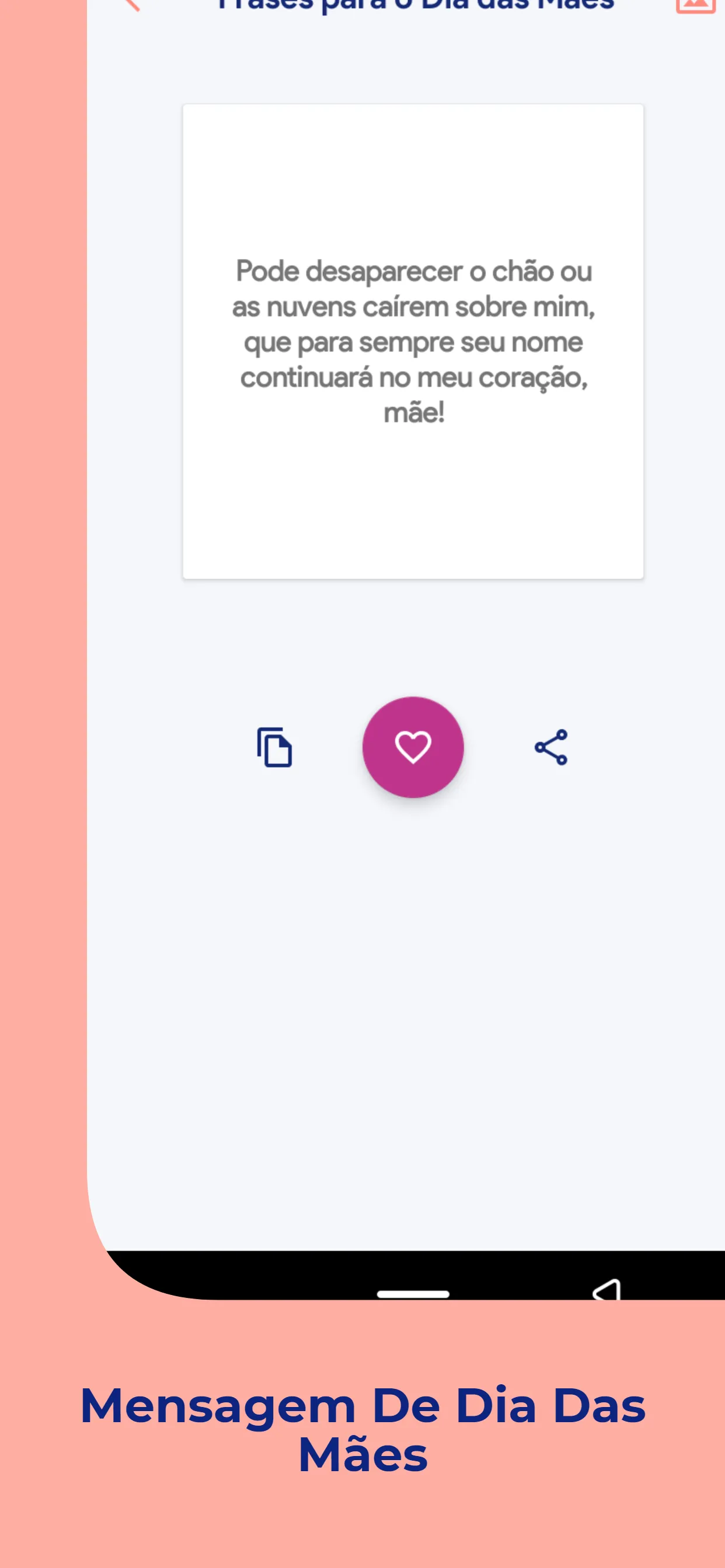 Mensagem De Dia Das Mães | Indus Appstore | Screenshot